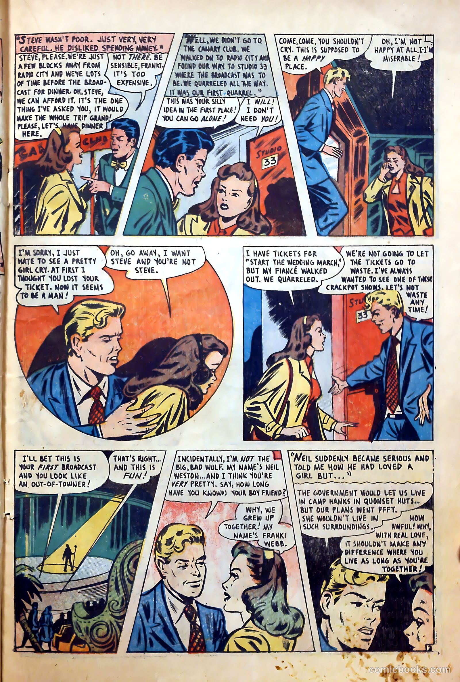 Top Love Stories #18 (1954) — page 15 of 36