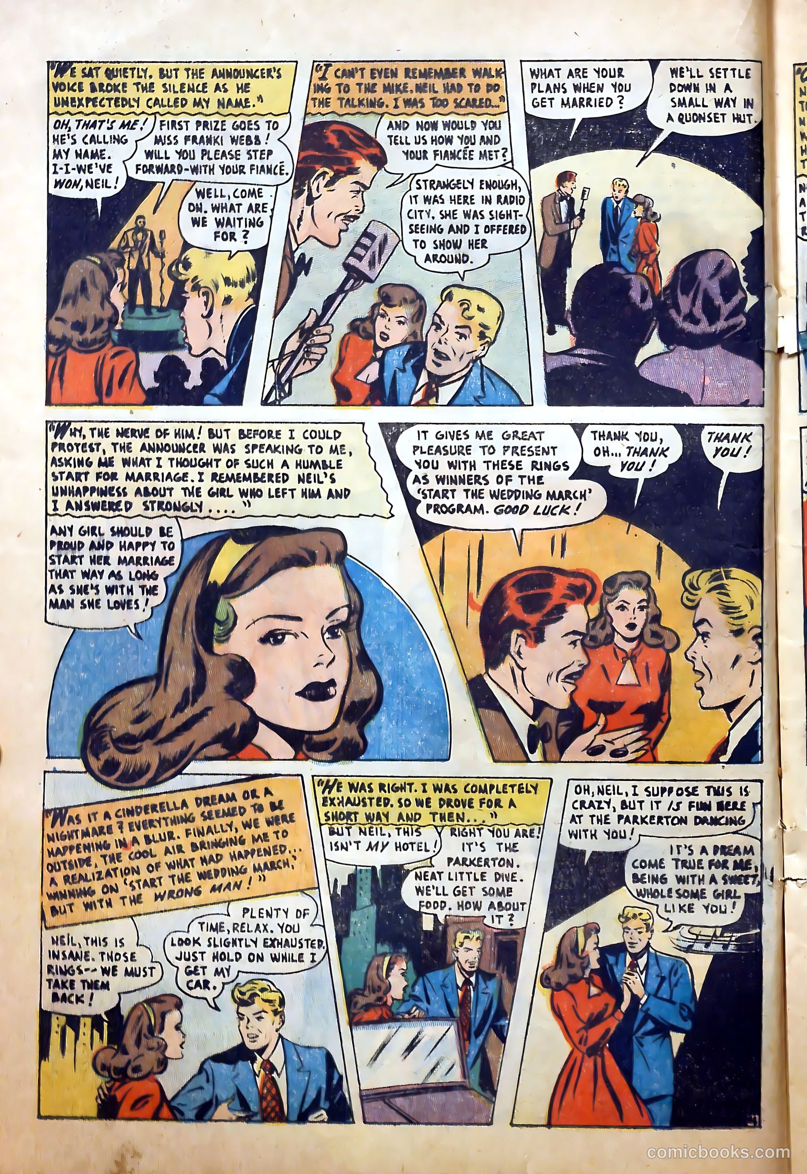 Top Love Stories #18 (1954) — page 16 of 36