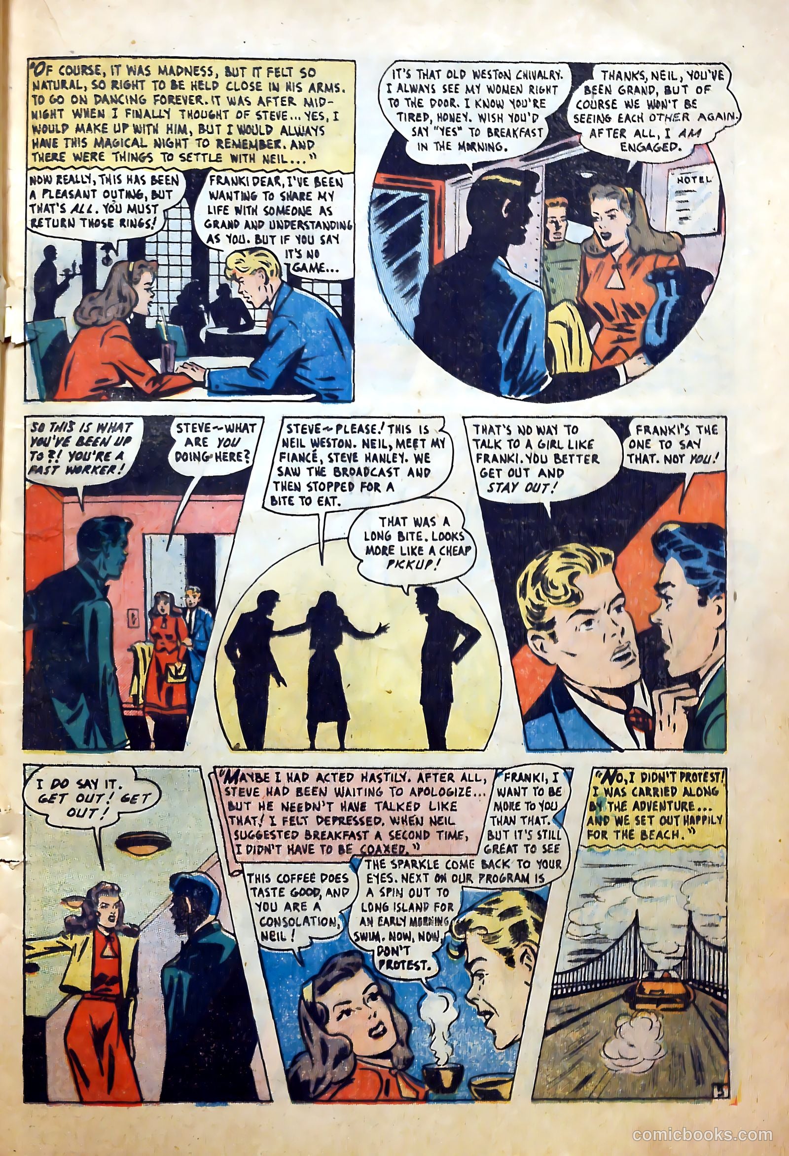 Top Love Stories #18 (1954) — page 17 of 36