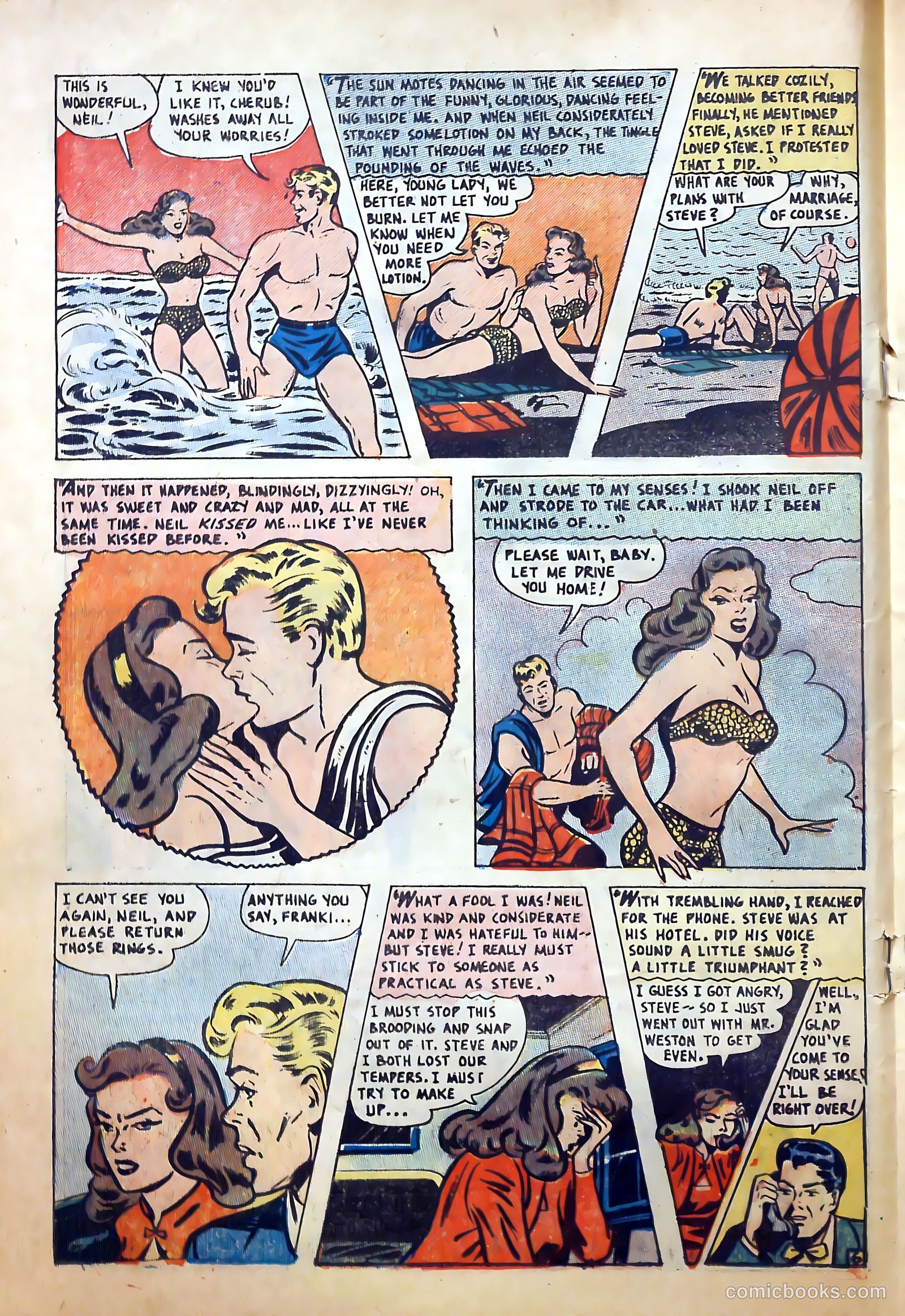 Top Love Stories #18 (1954) — page 18 of 36