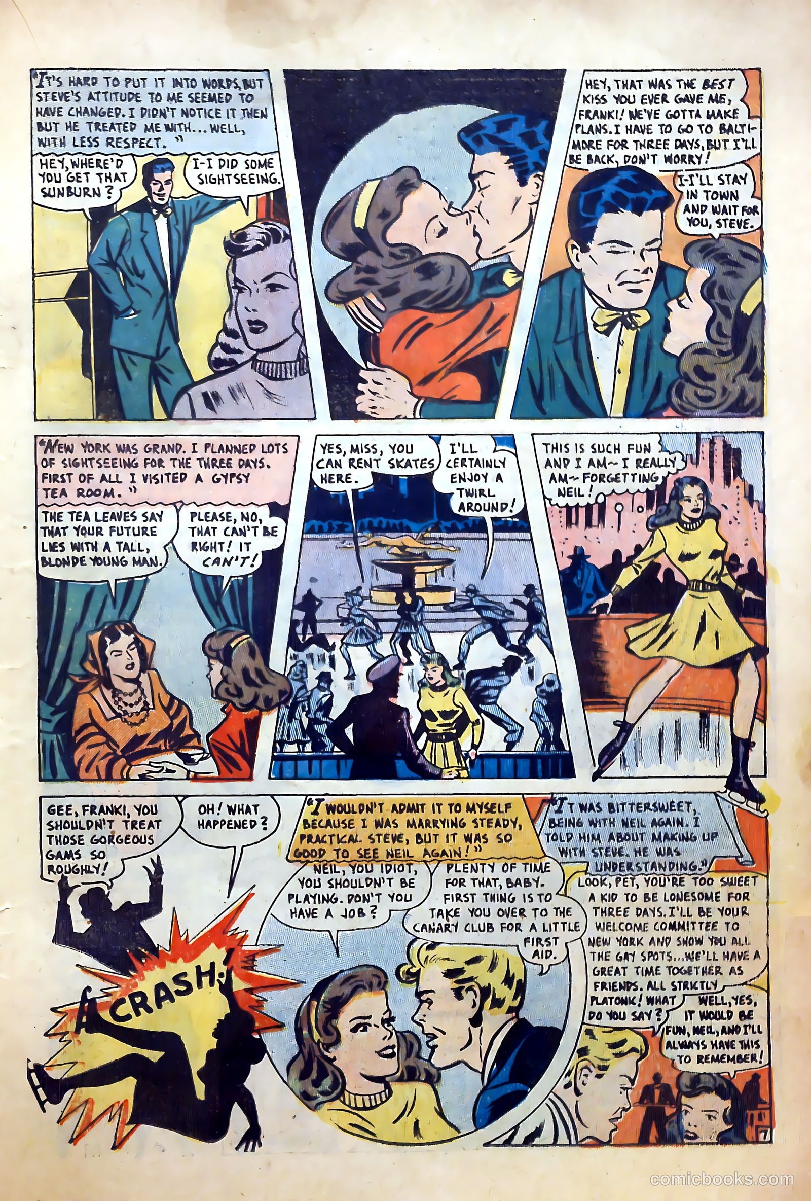 Top Love Stories #18 (1954) — page 19 of 36