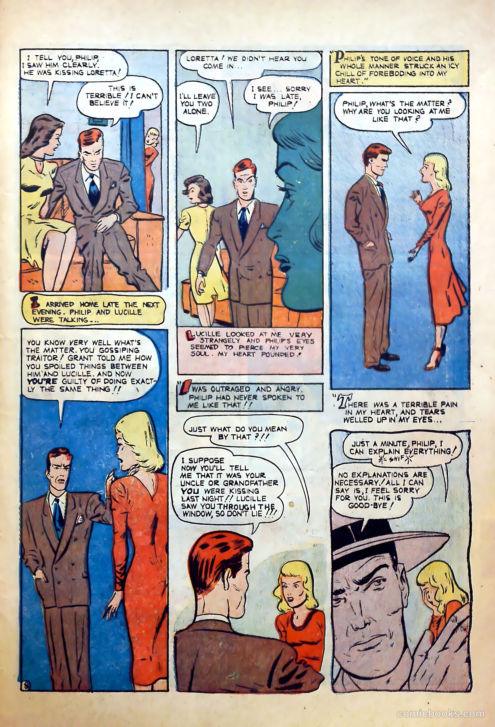 Top Love Stories #18 (1954) — page 31 of 36