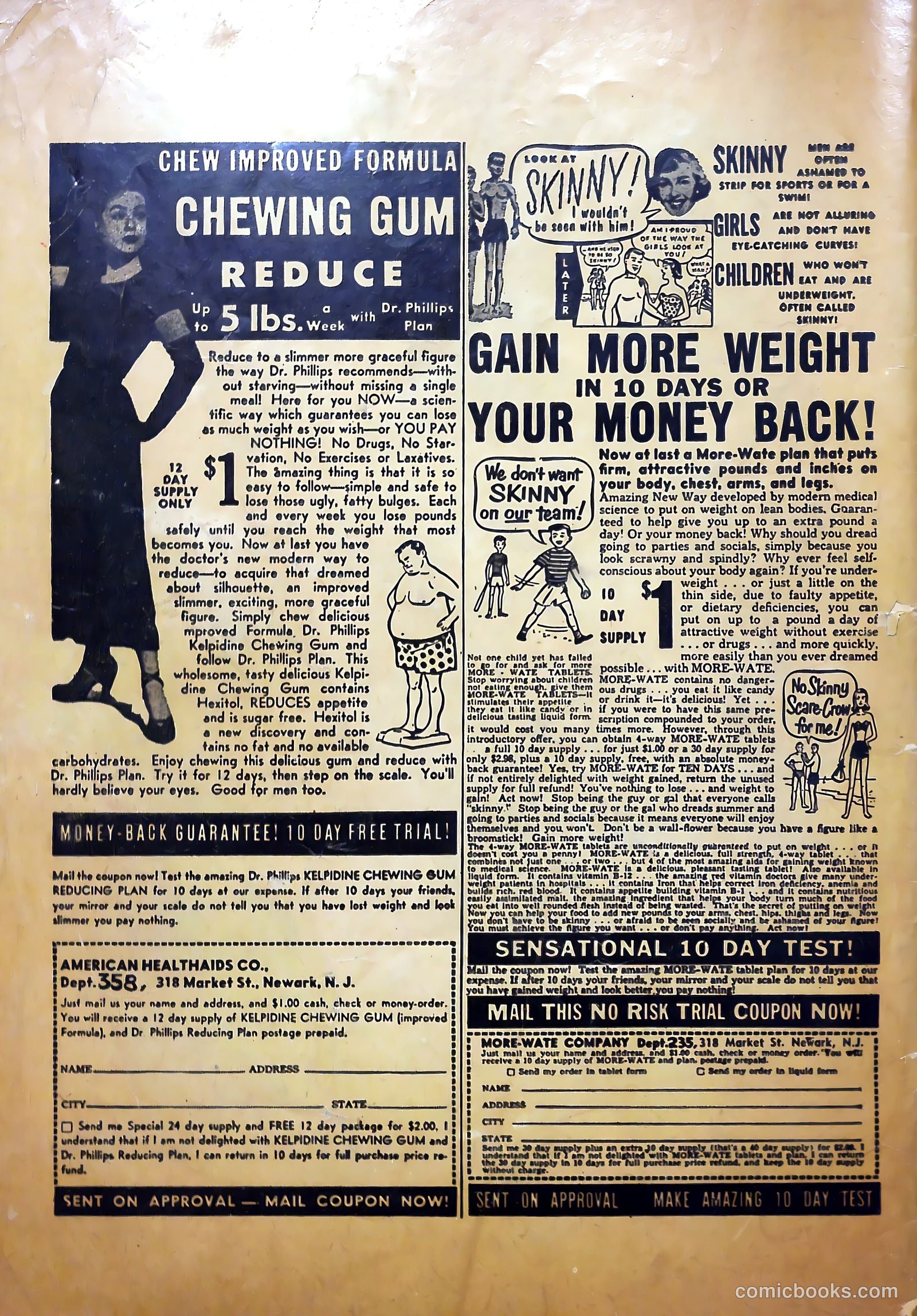 Top Love Stories #18 (1954) — page 36 of 36