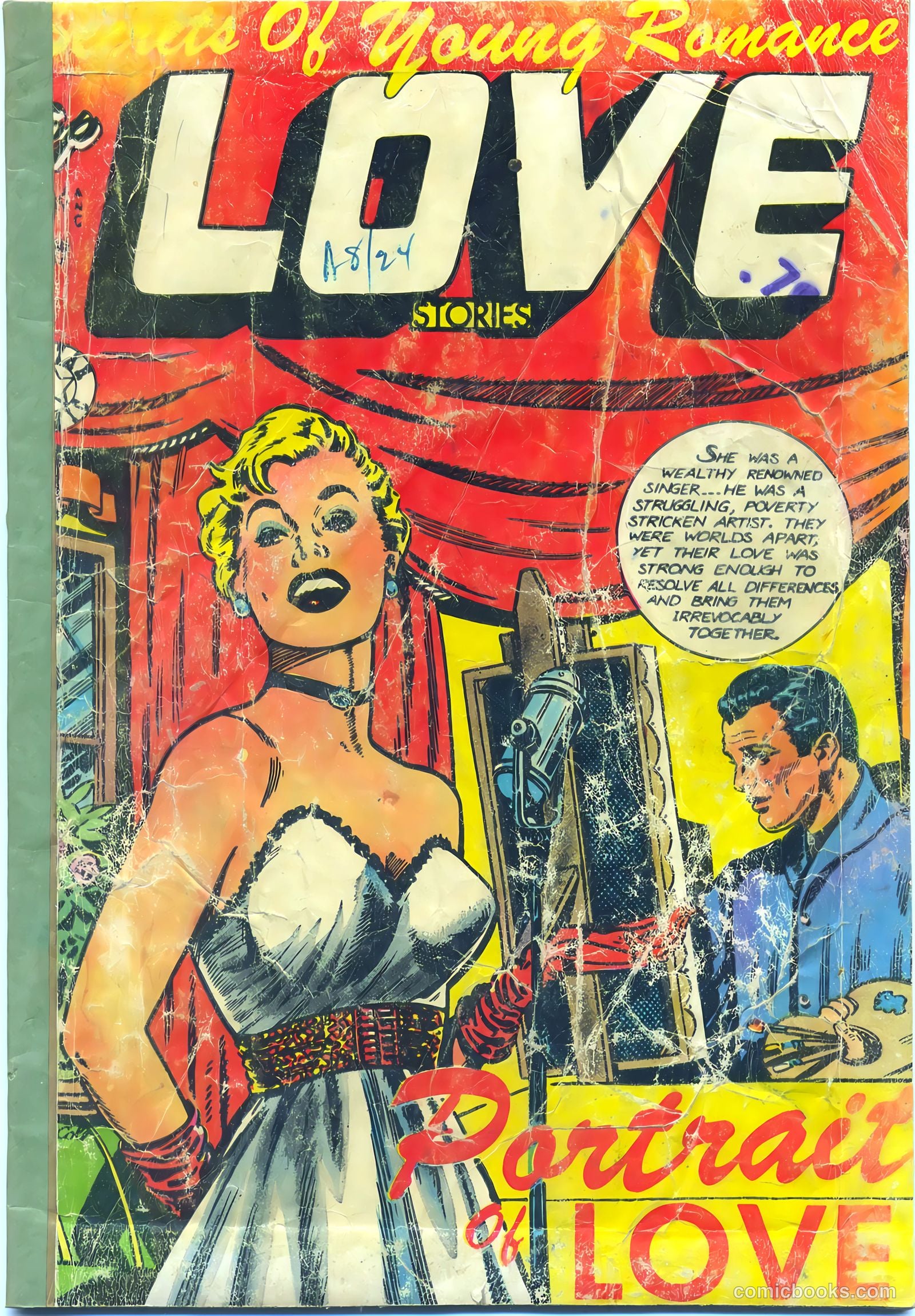 Top Love Stories #19 (1954) — page 2 of 42