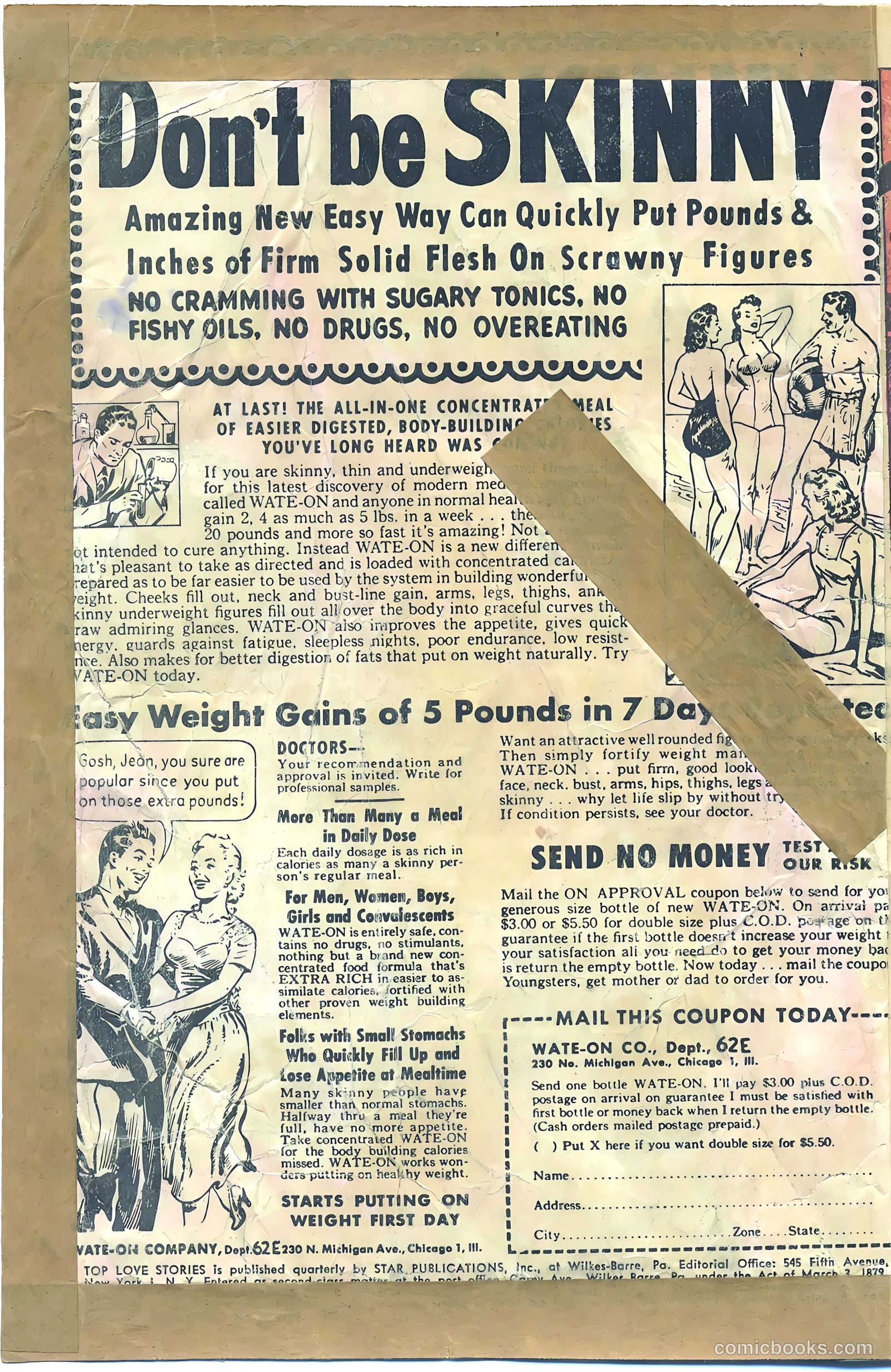 Top Love Stories #19 (1954) — page 3 of 42