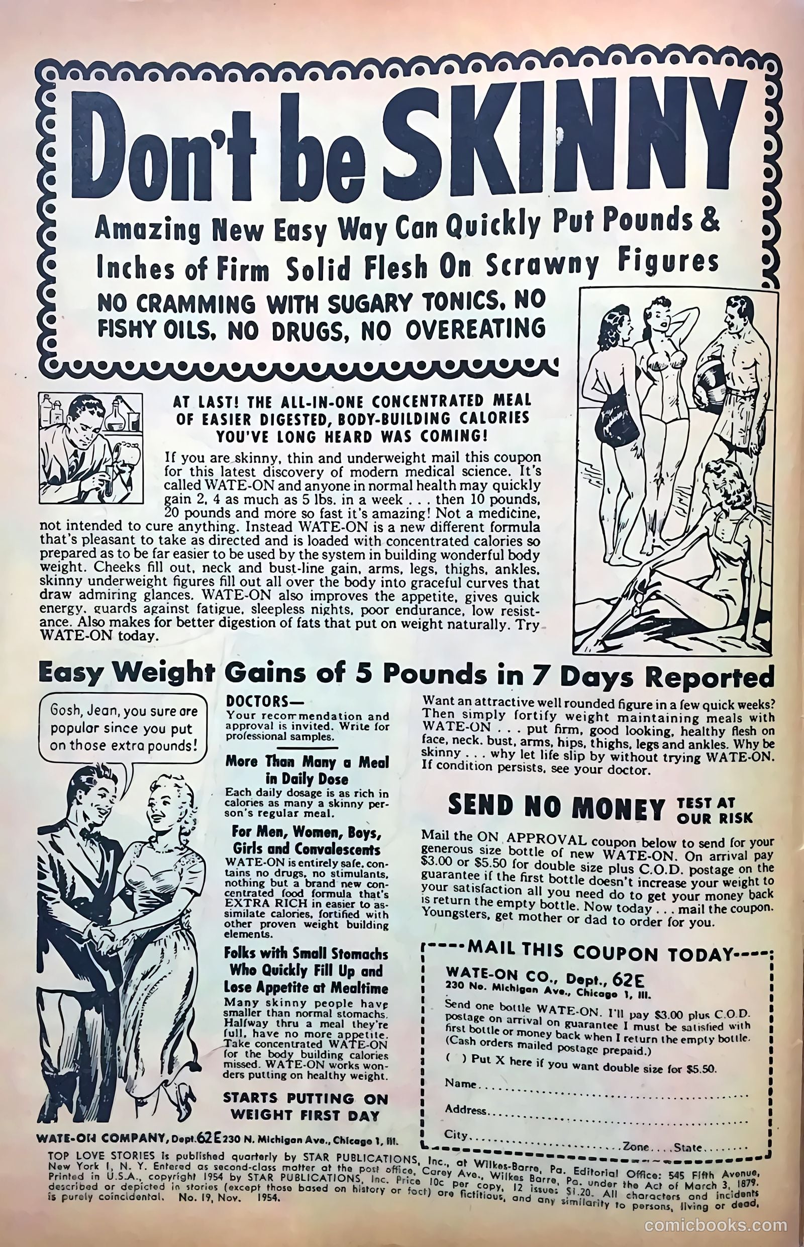Top Love Stories #19 (1954) — page 4 of 42