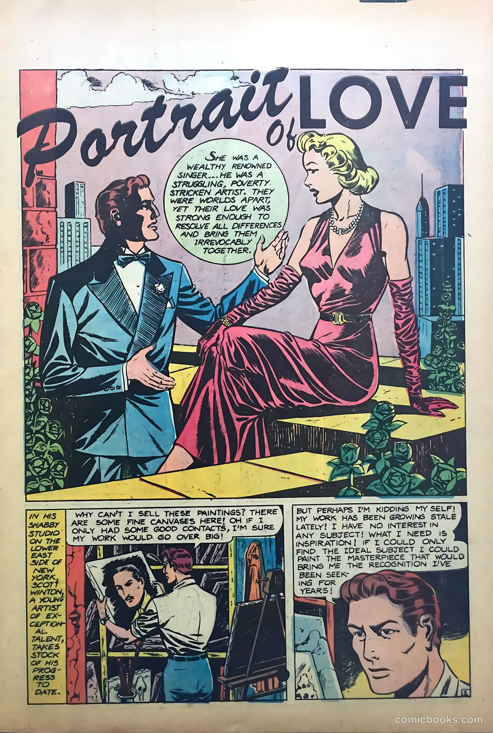 Top Love Stories #19 (1954) — page 6 of 42