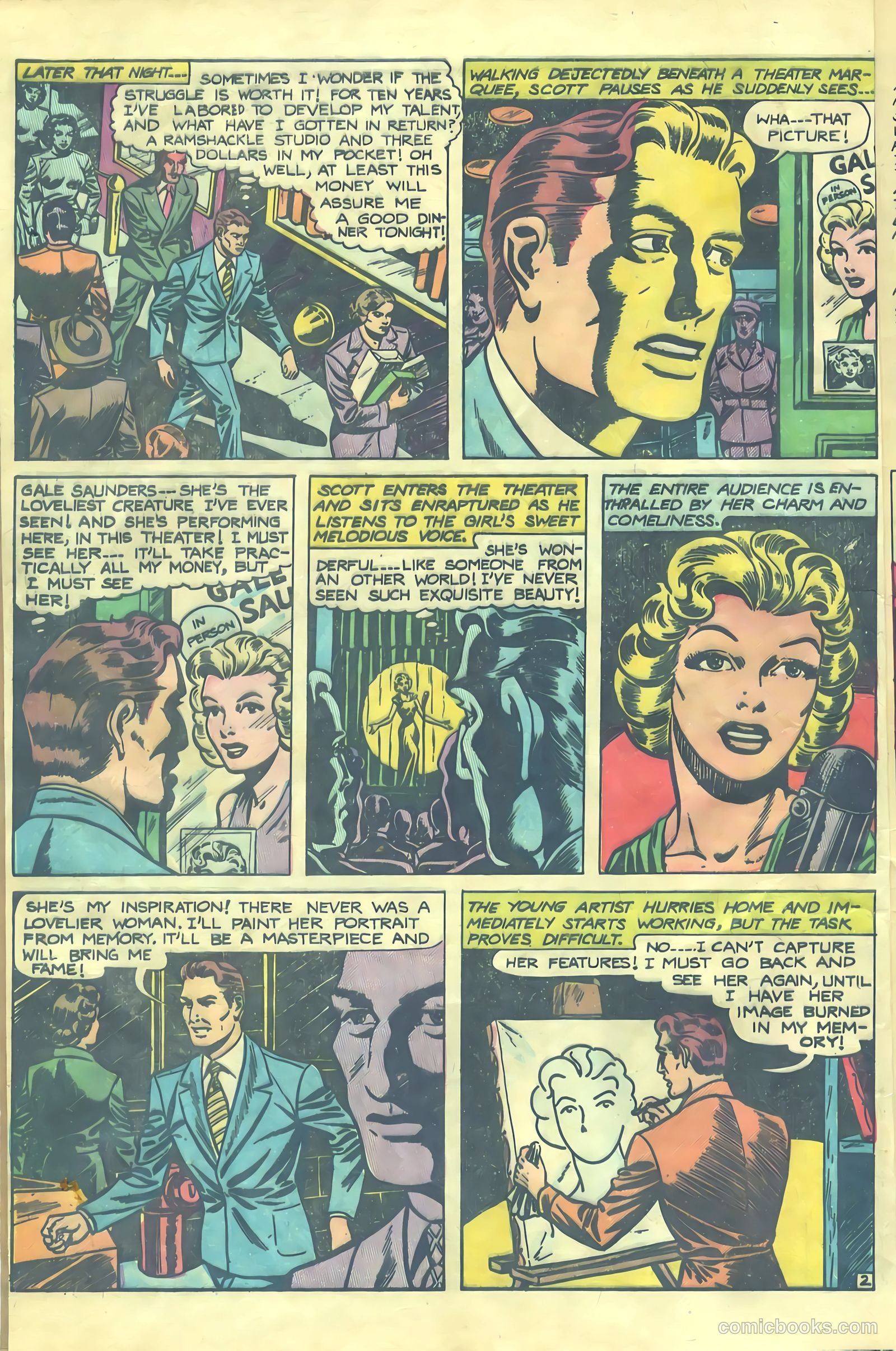 Top Love Stories #19 (1954) — page 7 of 42