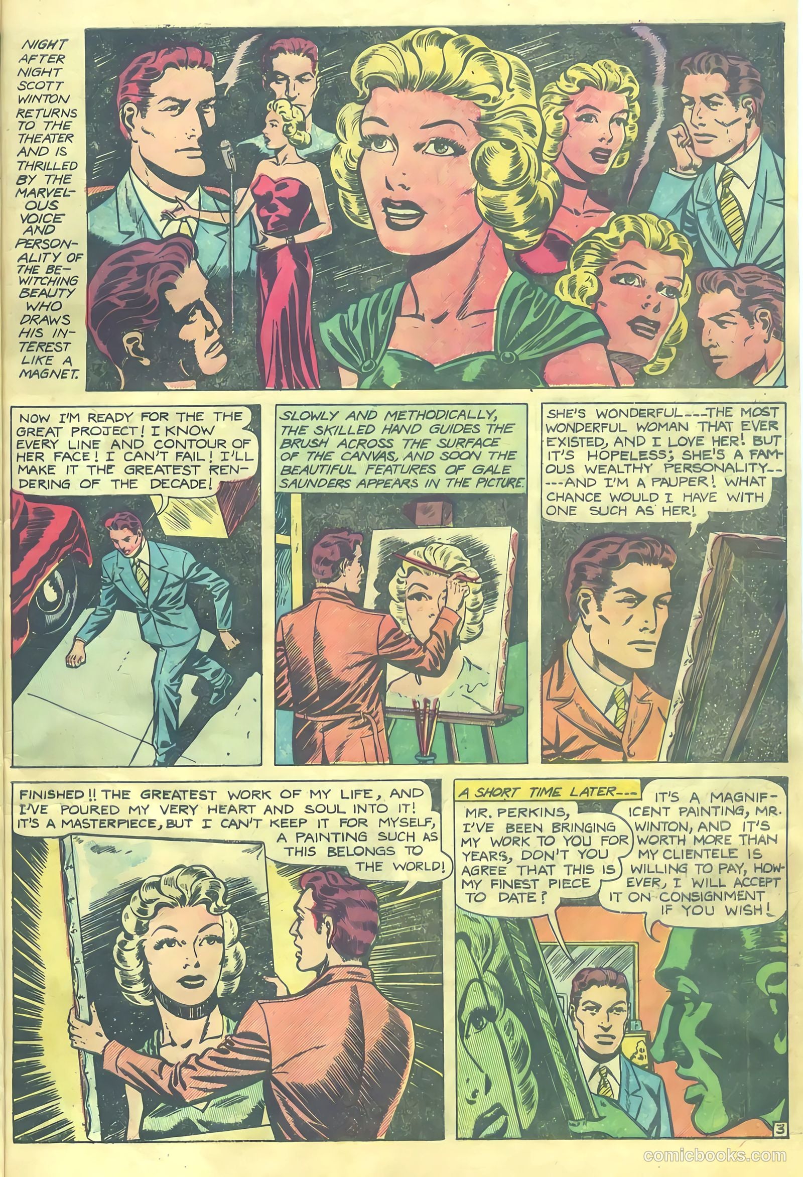 Top Love Stories #19 (1954) — page 8 of 42
