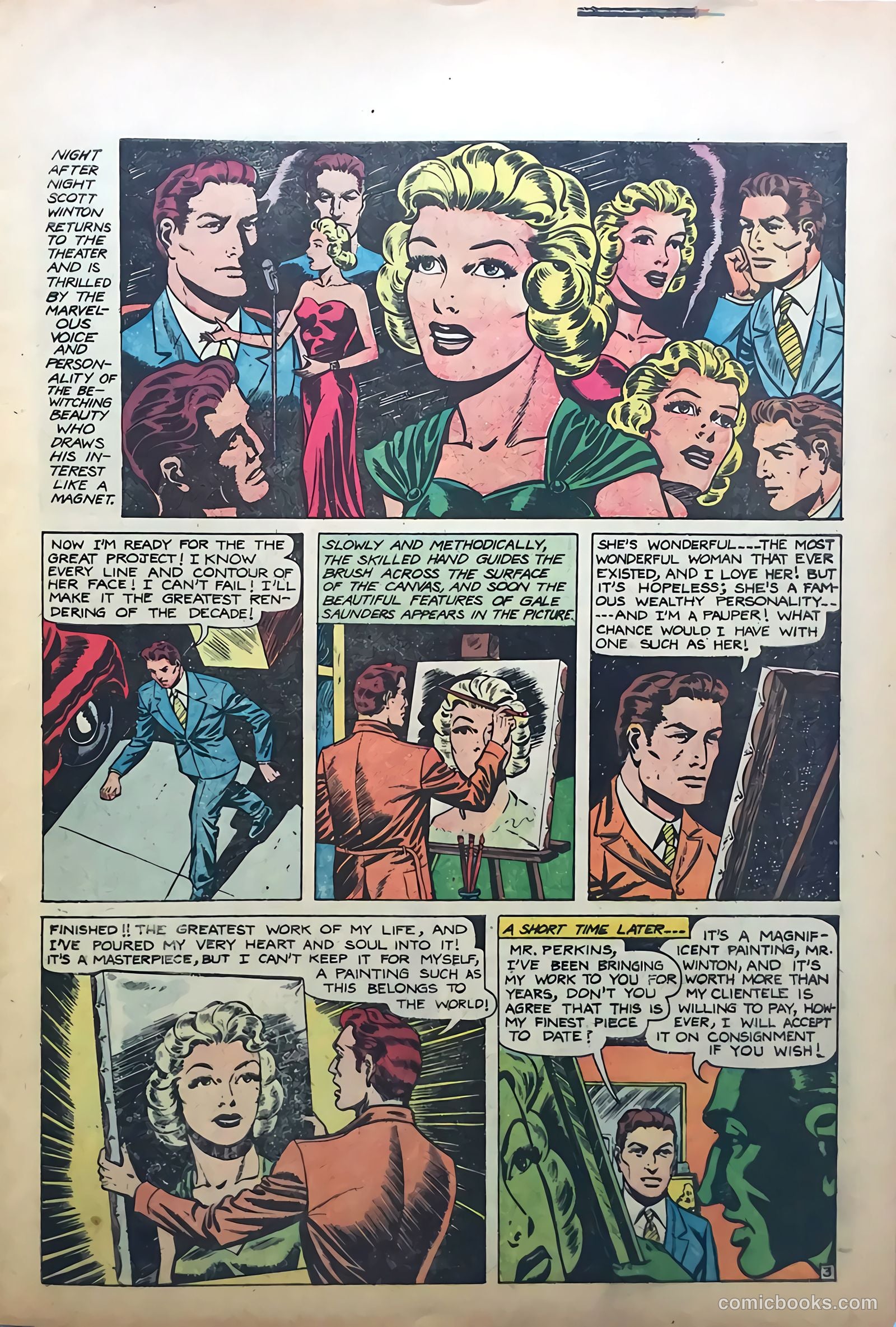 Top Love Stories #19 (1954) — page 9 of 42