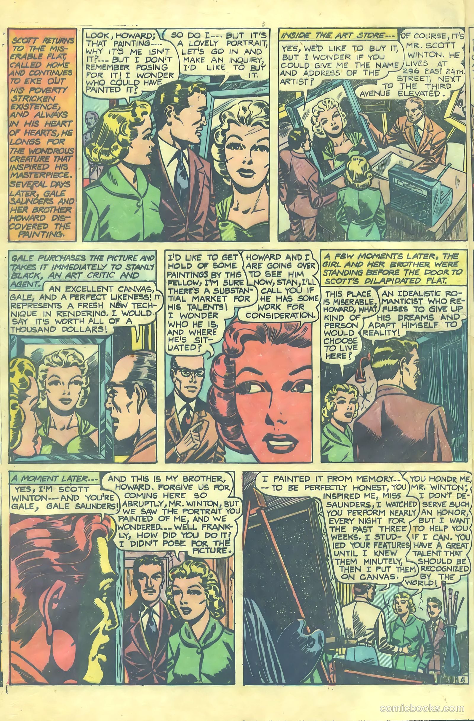 Top Love Stories #19 (1954) — page 10 of 42