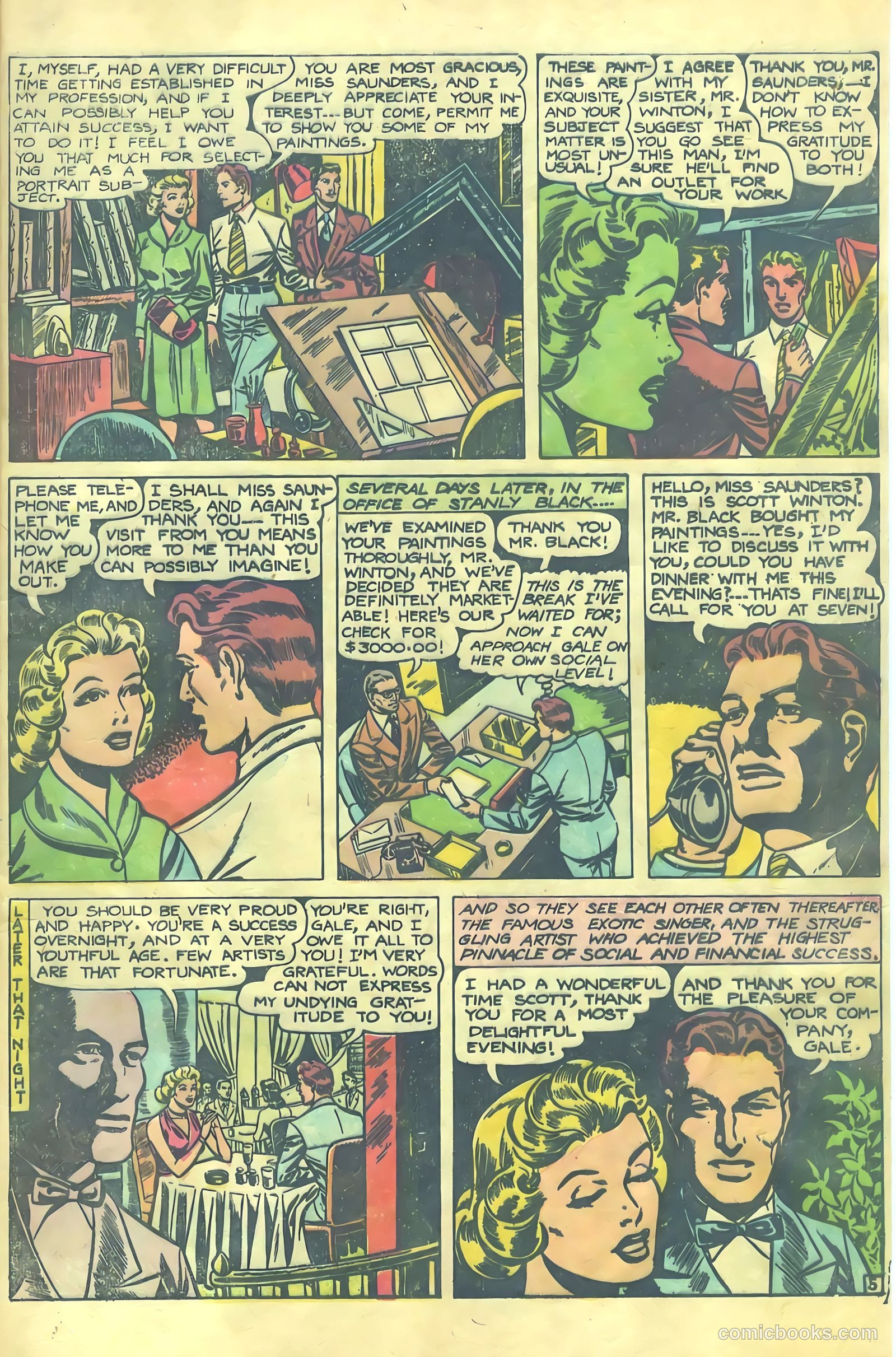 Top Love Stories #19 (1954) — page 11 of 42