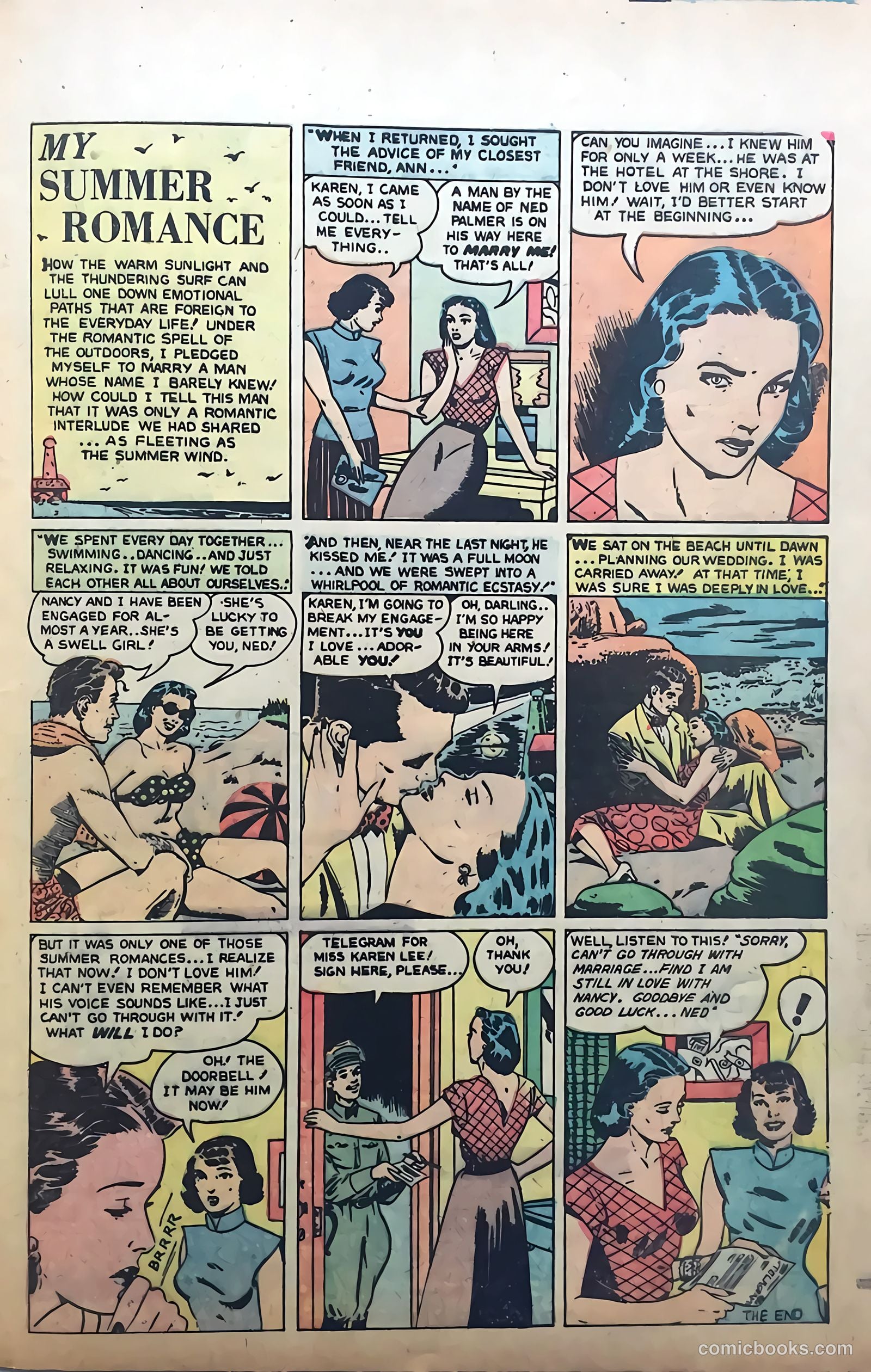 Top Love Stories #19 (1954) — page 14 of 42