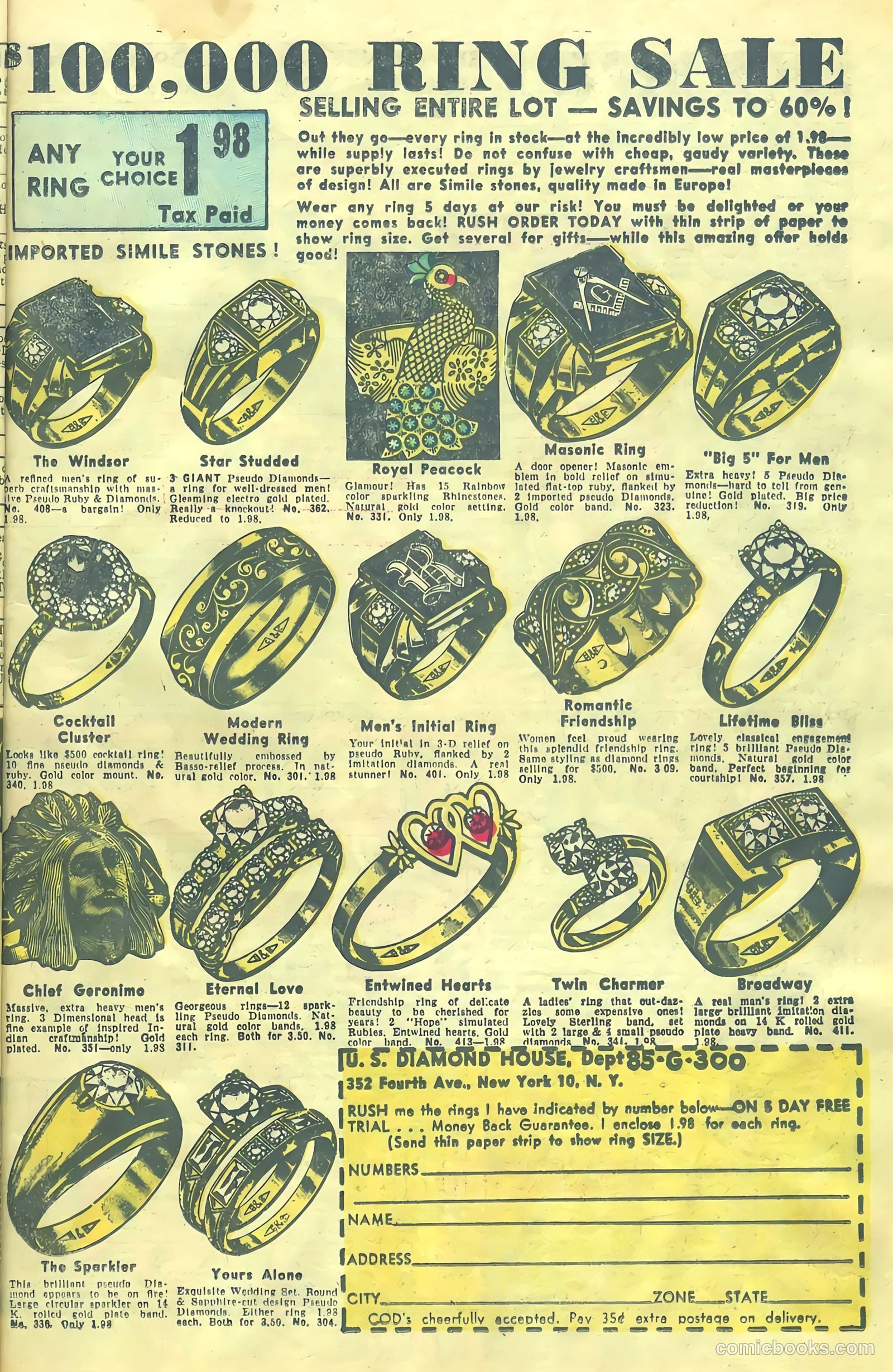 Top Love Stories #19 (1954) — page 16 of 42