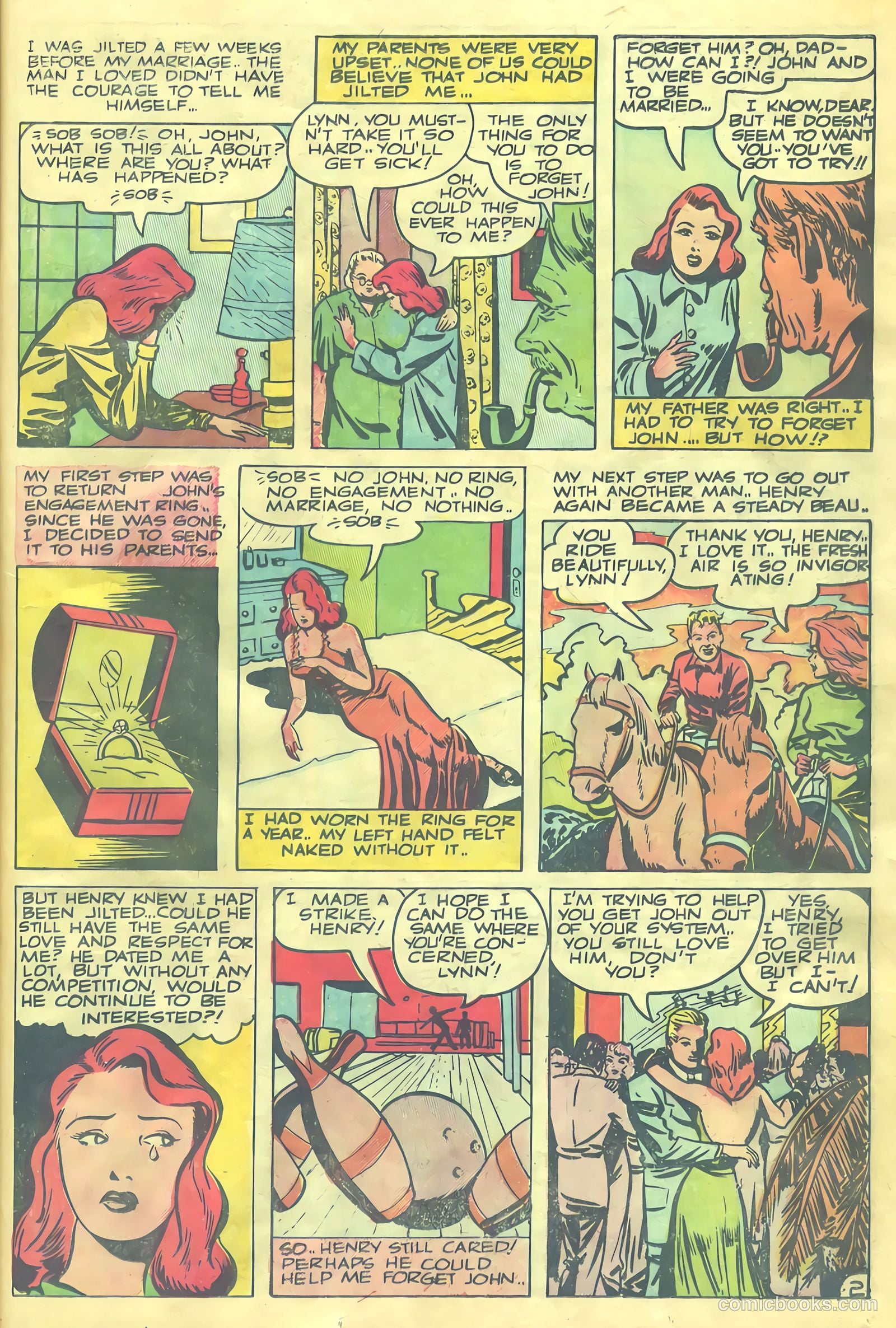 Top Love Stories #19 (1954) — page 18 of 42