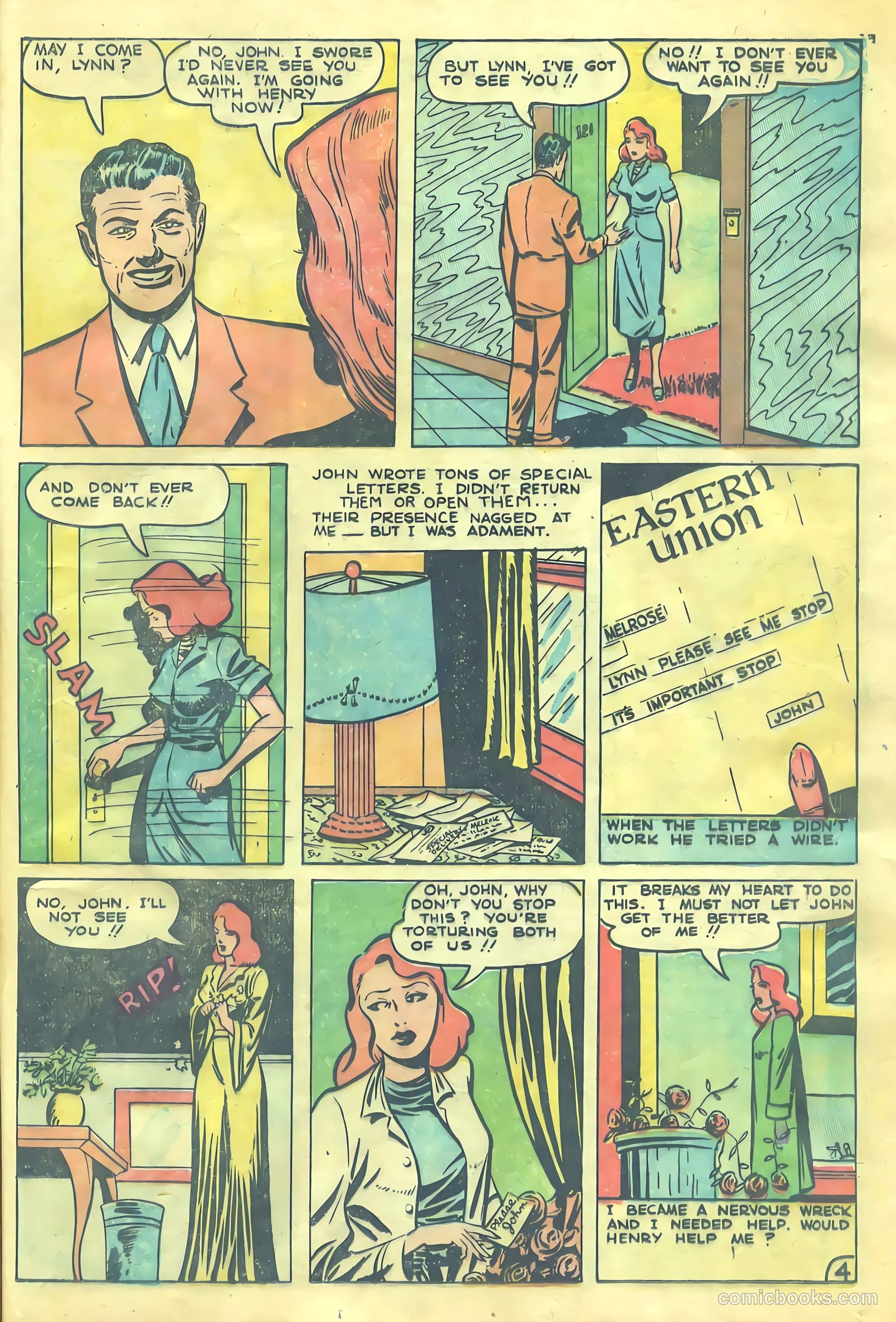 Top Love Stories #19 (1954) — page 20 of 42
