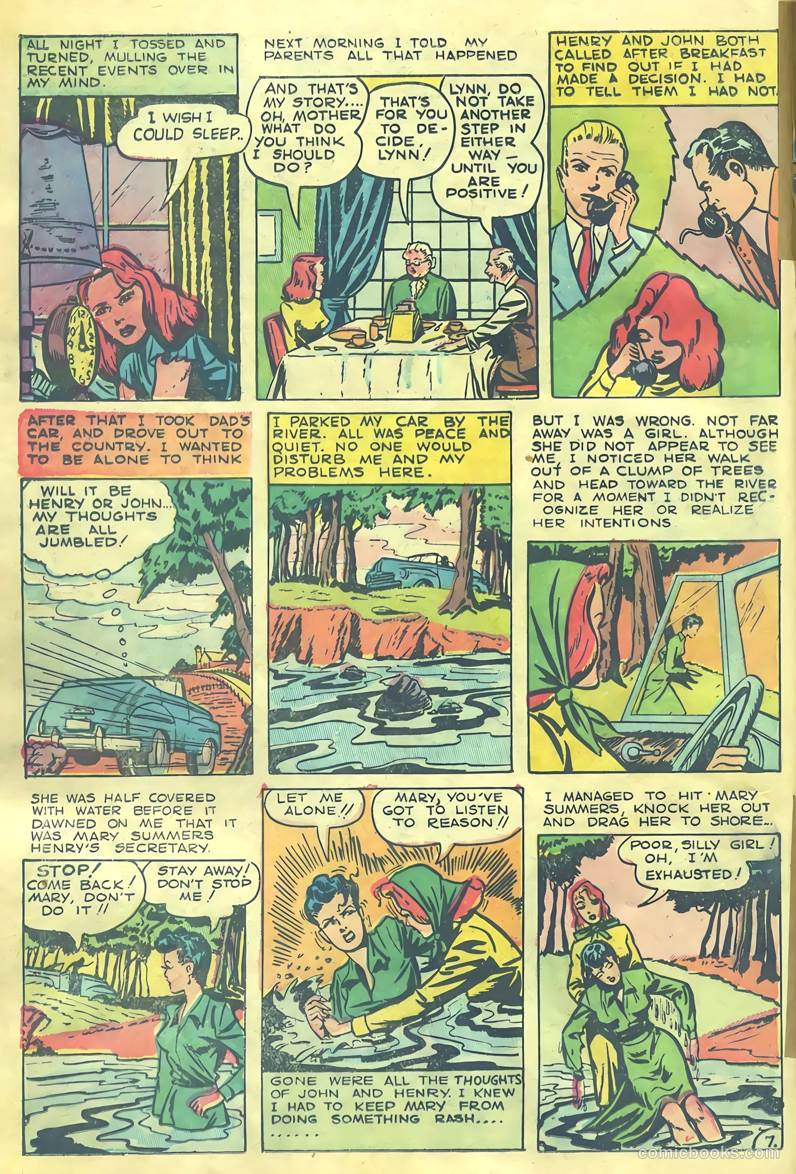 Top Love Stories #19 (1954) — page 23 of 42