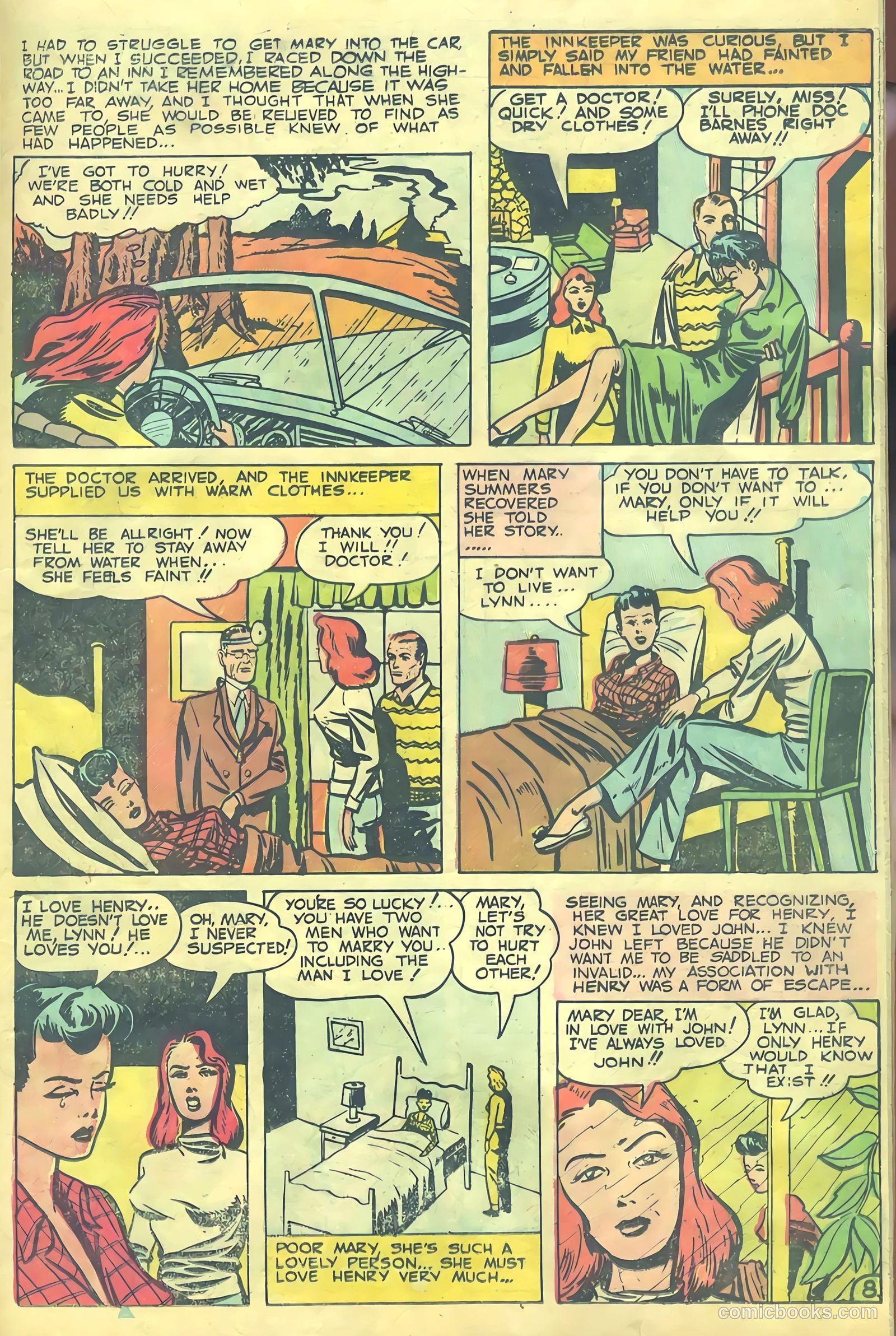 Top Love Stories #19 (1954) — page 24 of 42