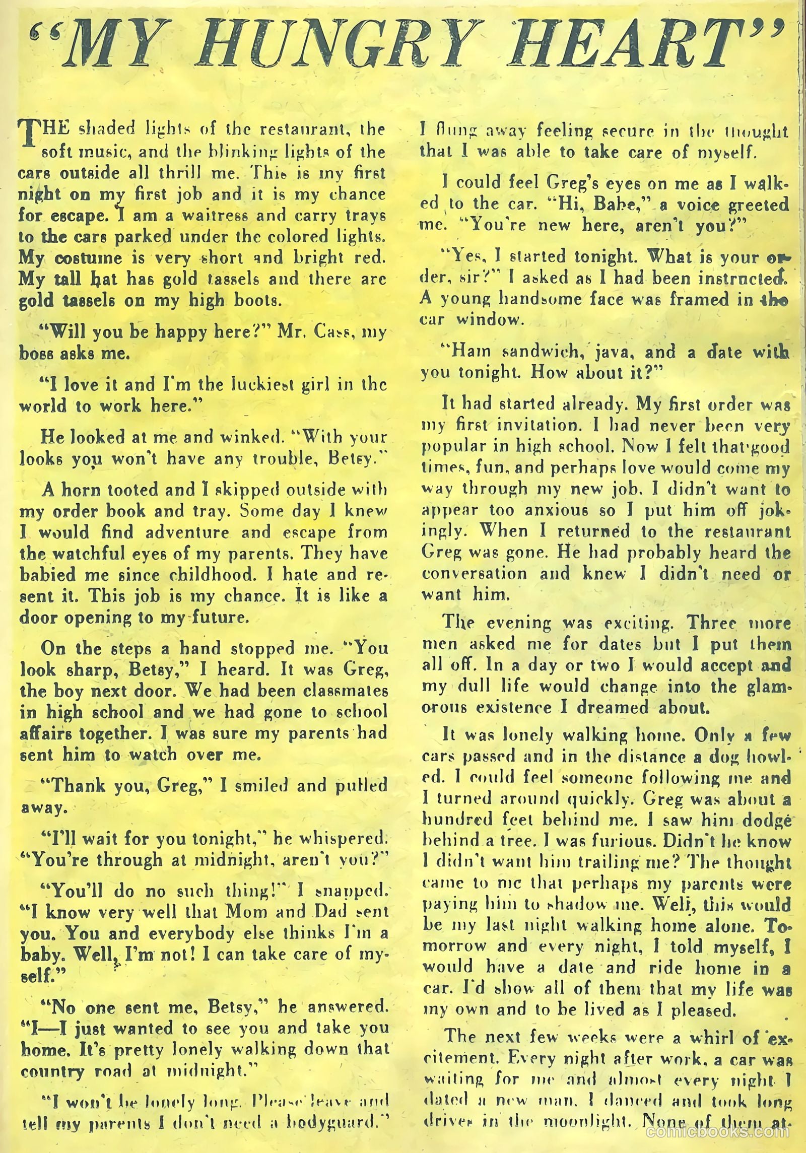 Top Love Stories #19 (1954) — page 26 of 42