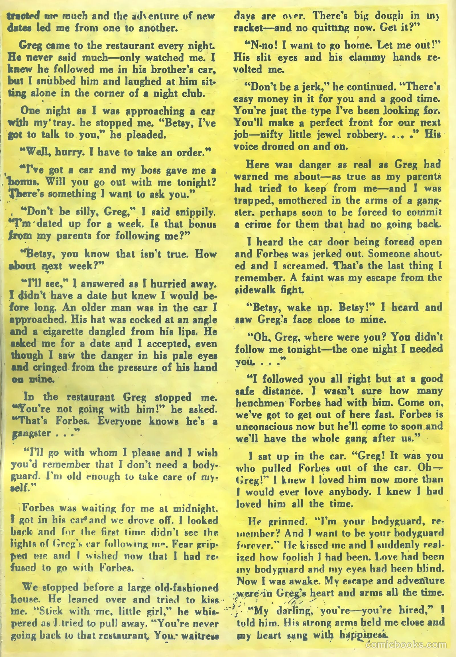 Top Love Stories #19 (1954) — page 27 of 42