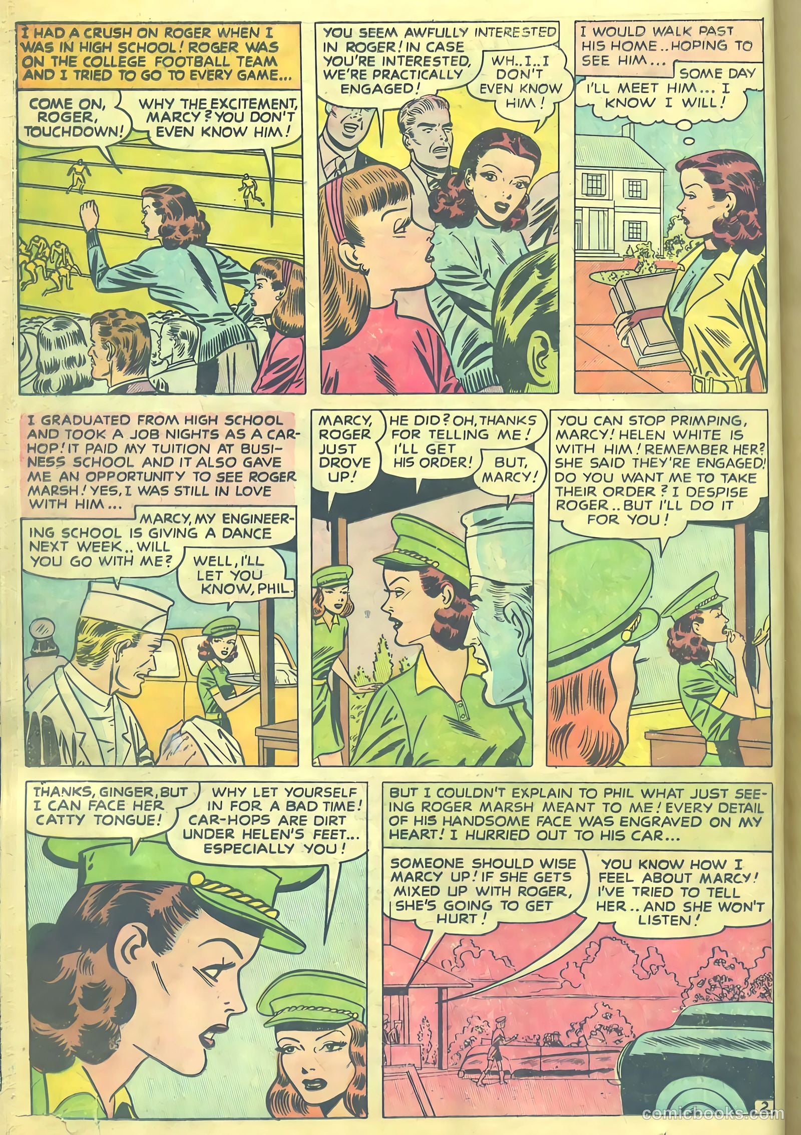 Top Love Stories #19 (1954) — page 29 of 42
