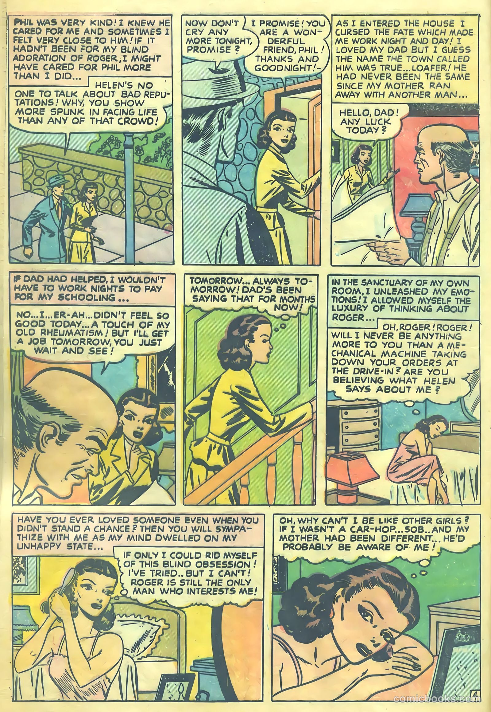 Top Love Stories #19 (1954) — page 33 of 42
