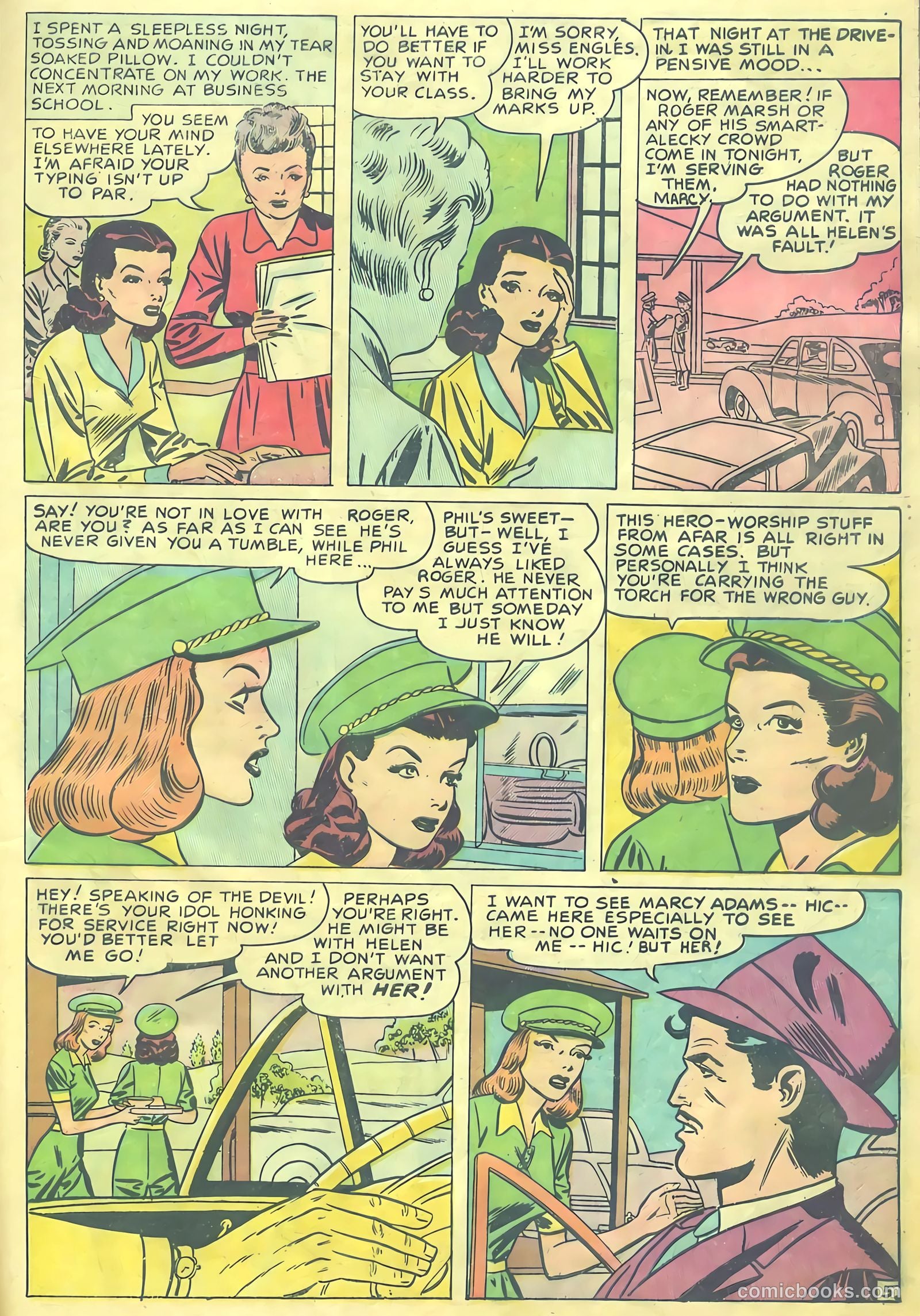 Top Love Stories #19 (1954) — page 34 of 42