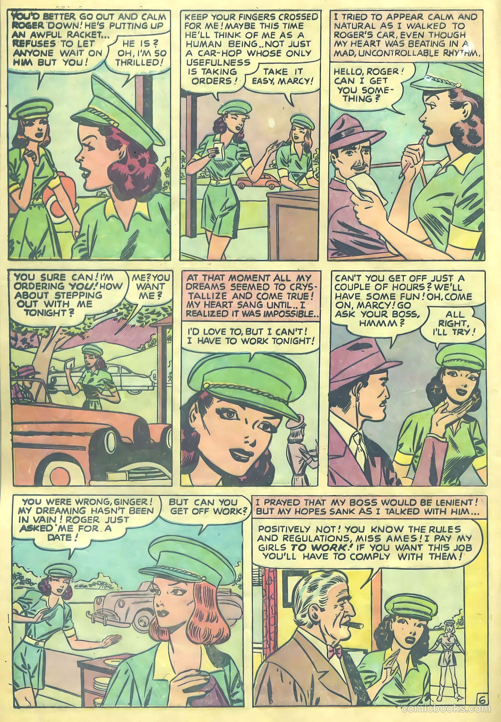 Top Love Stories #19 (1954) — page 35 of 42