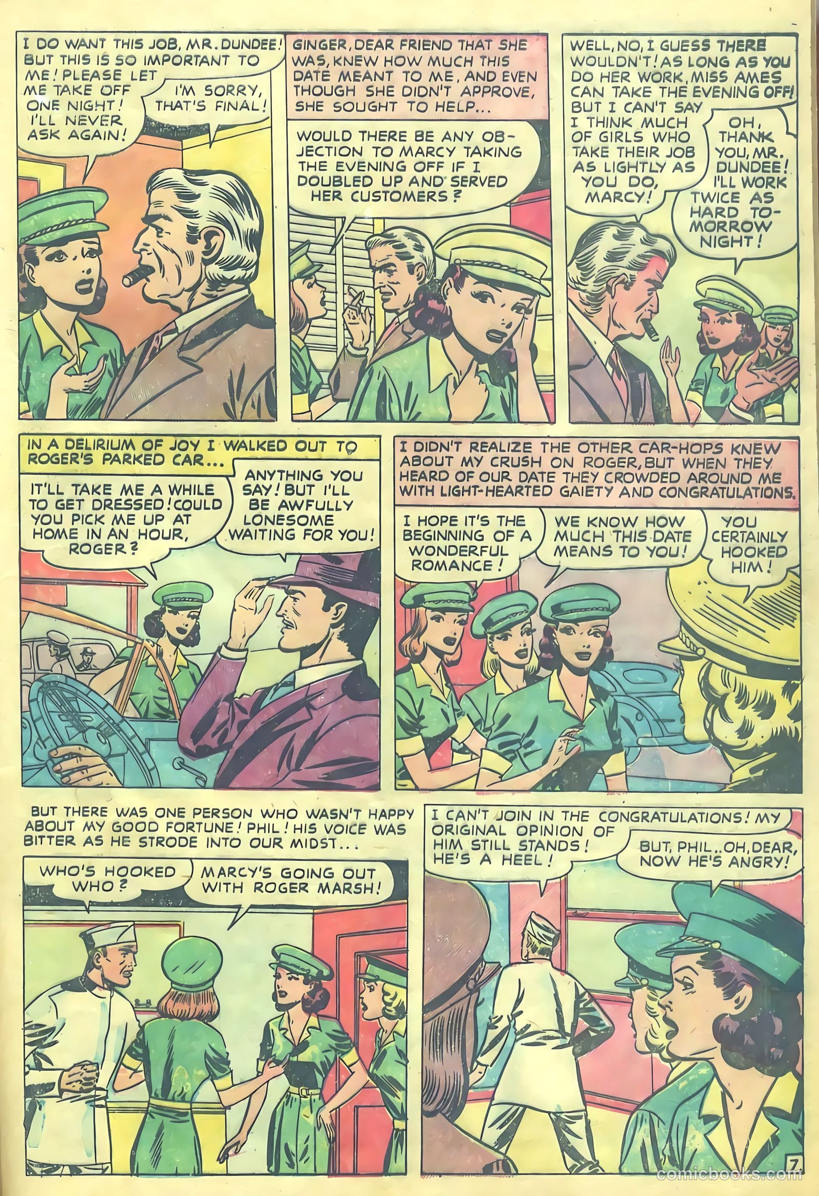 Top Love Stories #19 (1954) — page 36 of 42