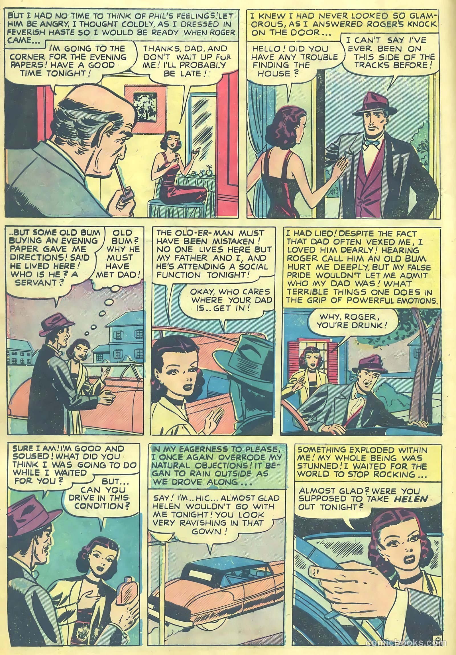 Top Love Stories #19 (1954) — page 37 of 42