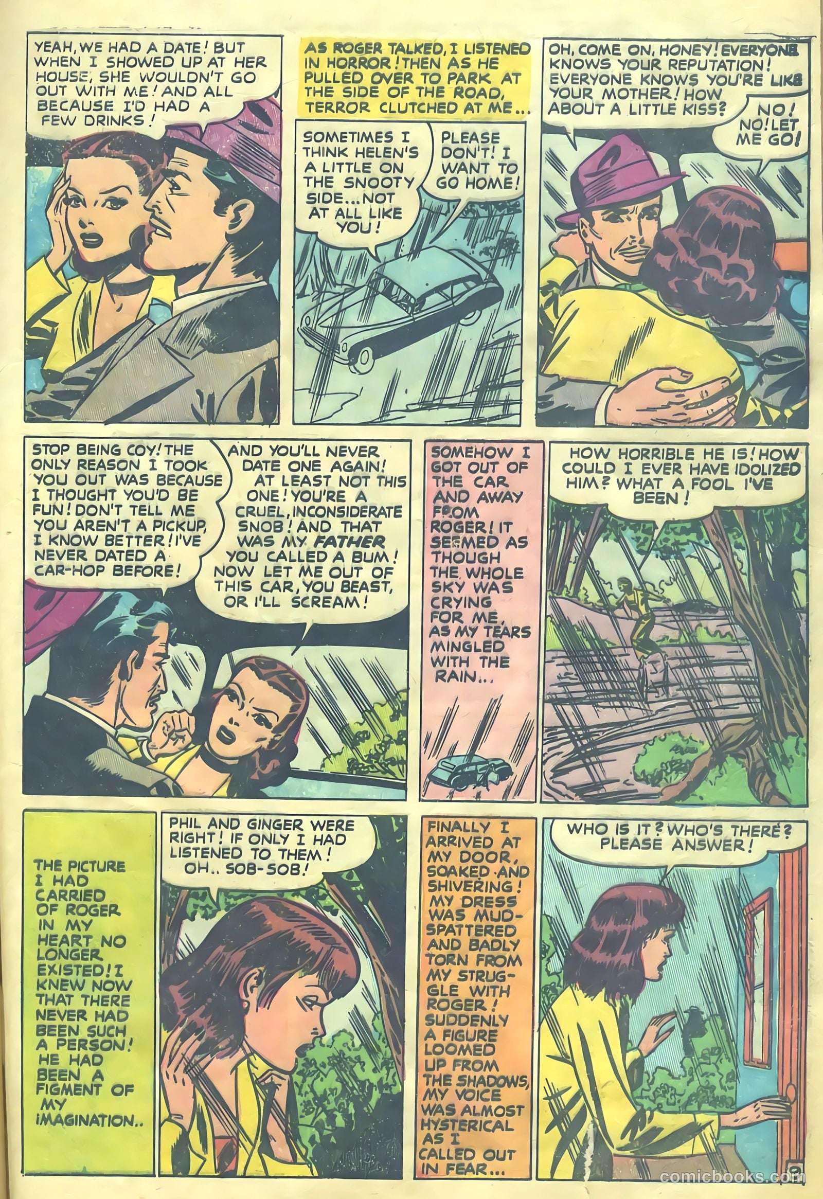 Top Love Stories #19 (1954) — page 38 of 42