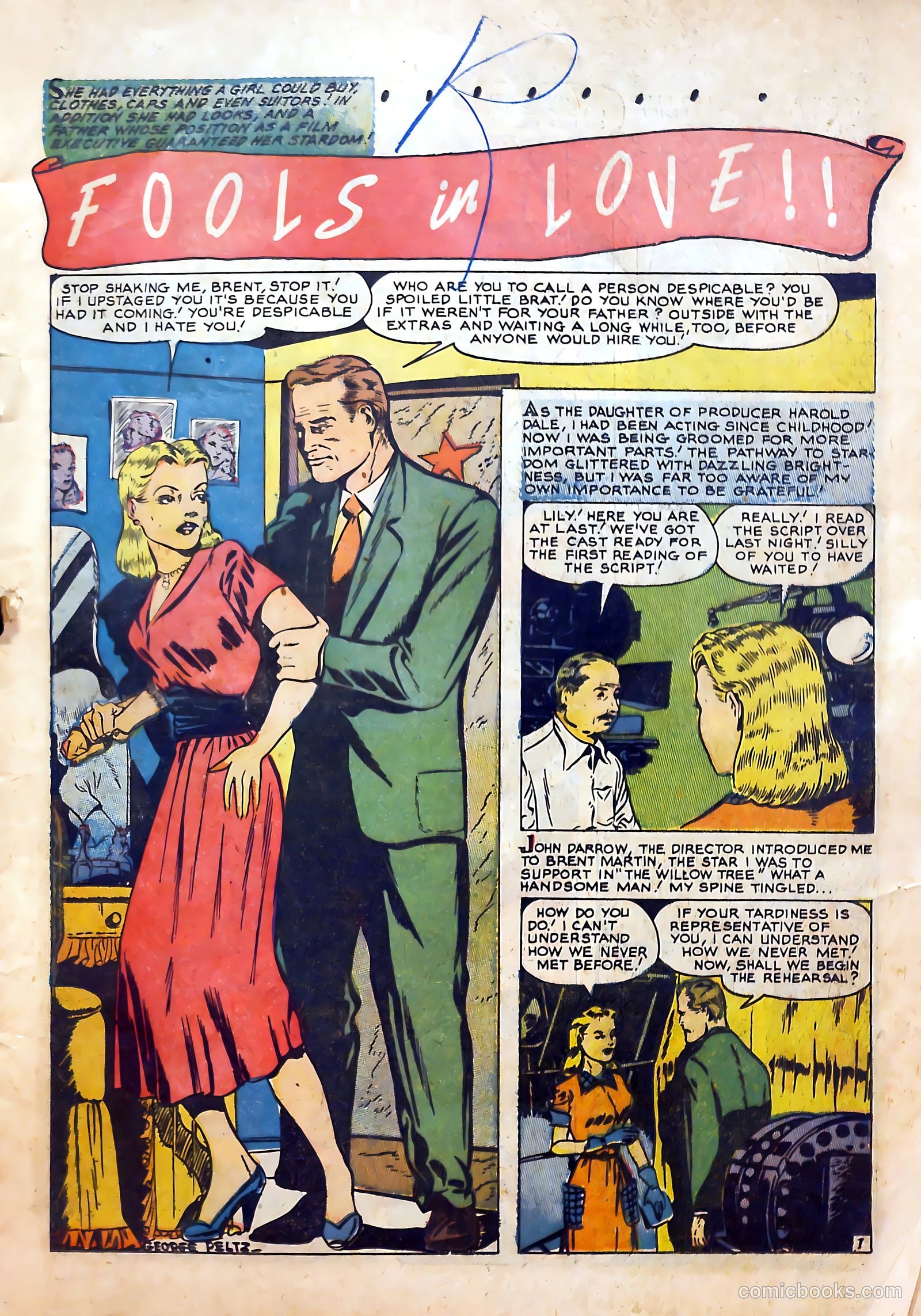 Top Love Stories #3 (1951) — page 3 of 36