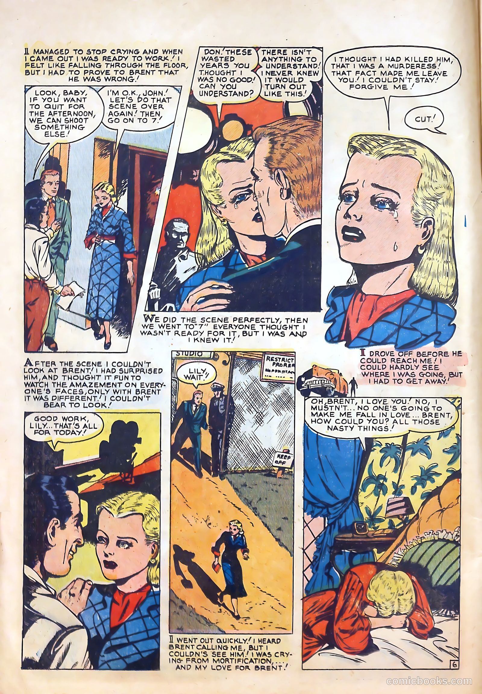 Top Love Stories #3 (1951) — page 8 of 36