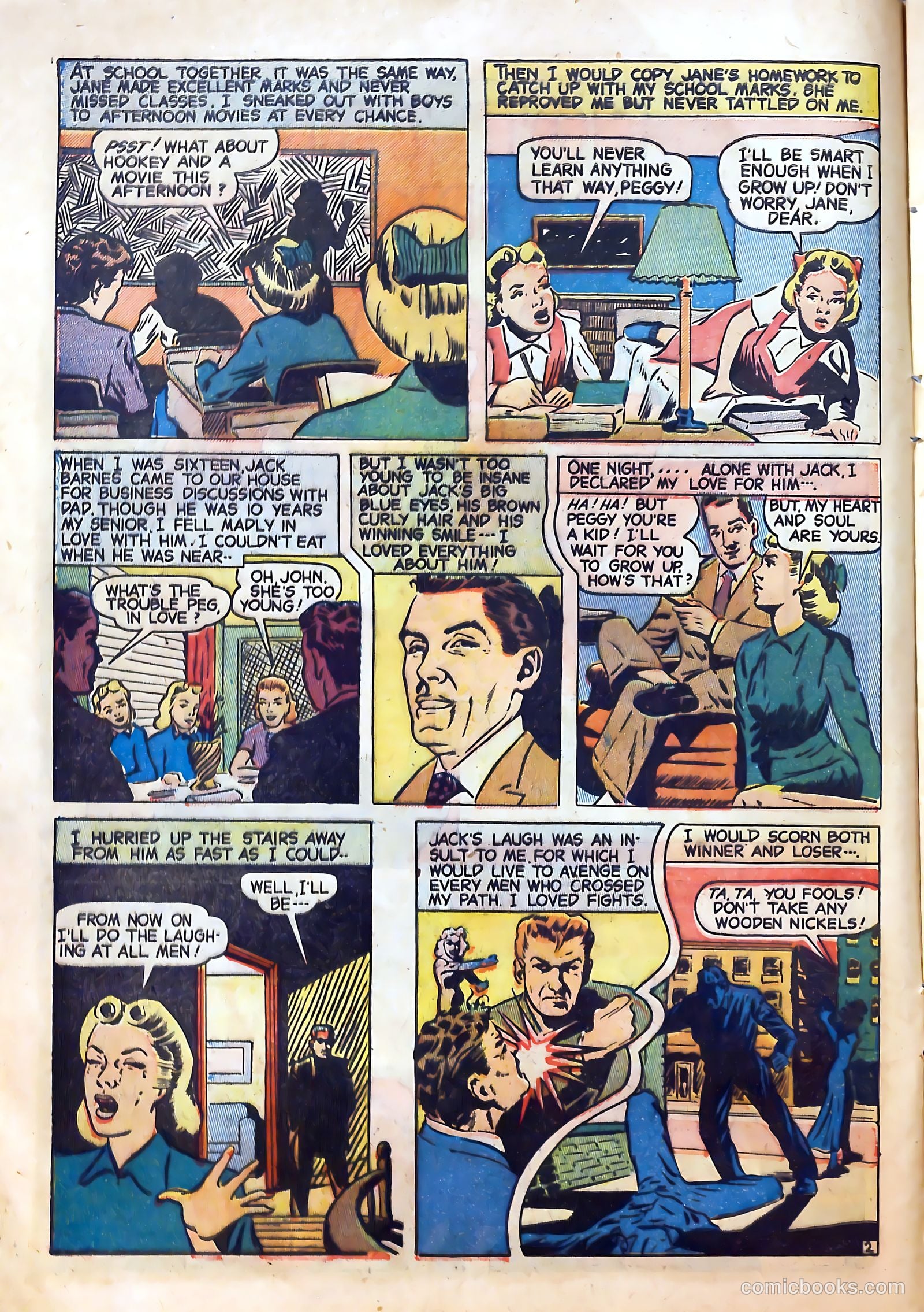 Top Love Stories #3 (1951) — page 12 of 36