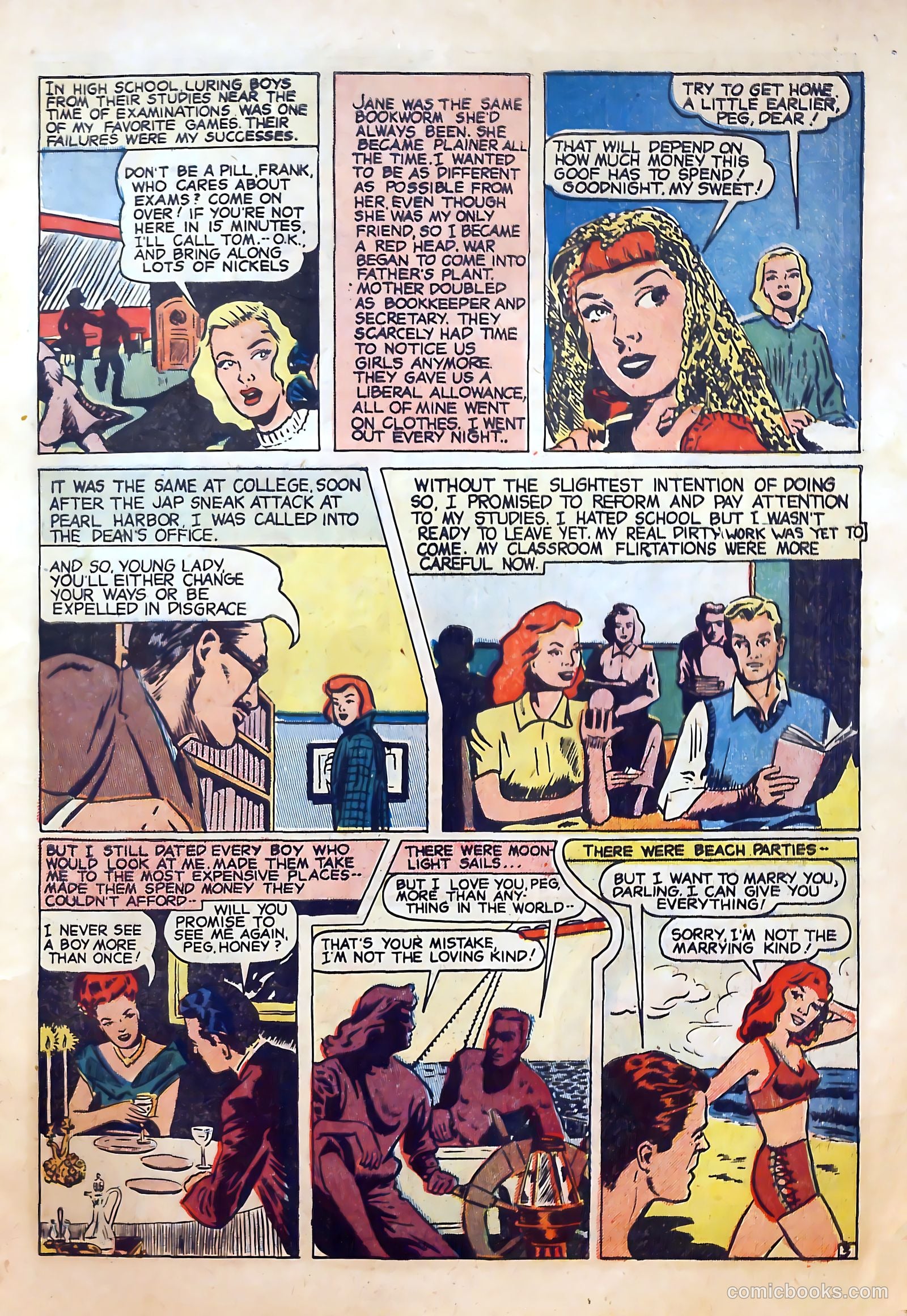 Top Love Stories #3 (1951) — page 13 of 36