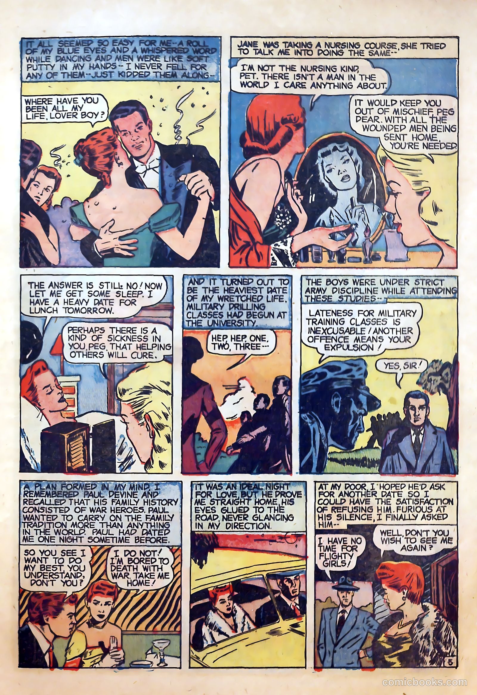 Top Love Stories #3 (1951) — page 15 of 36