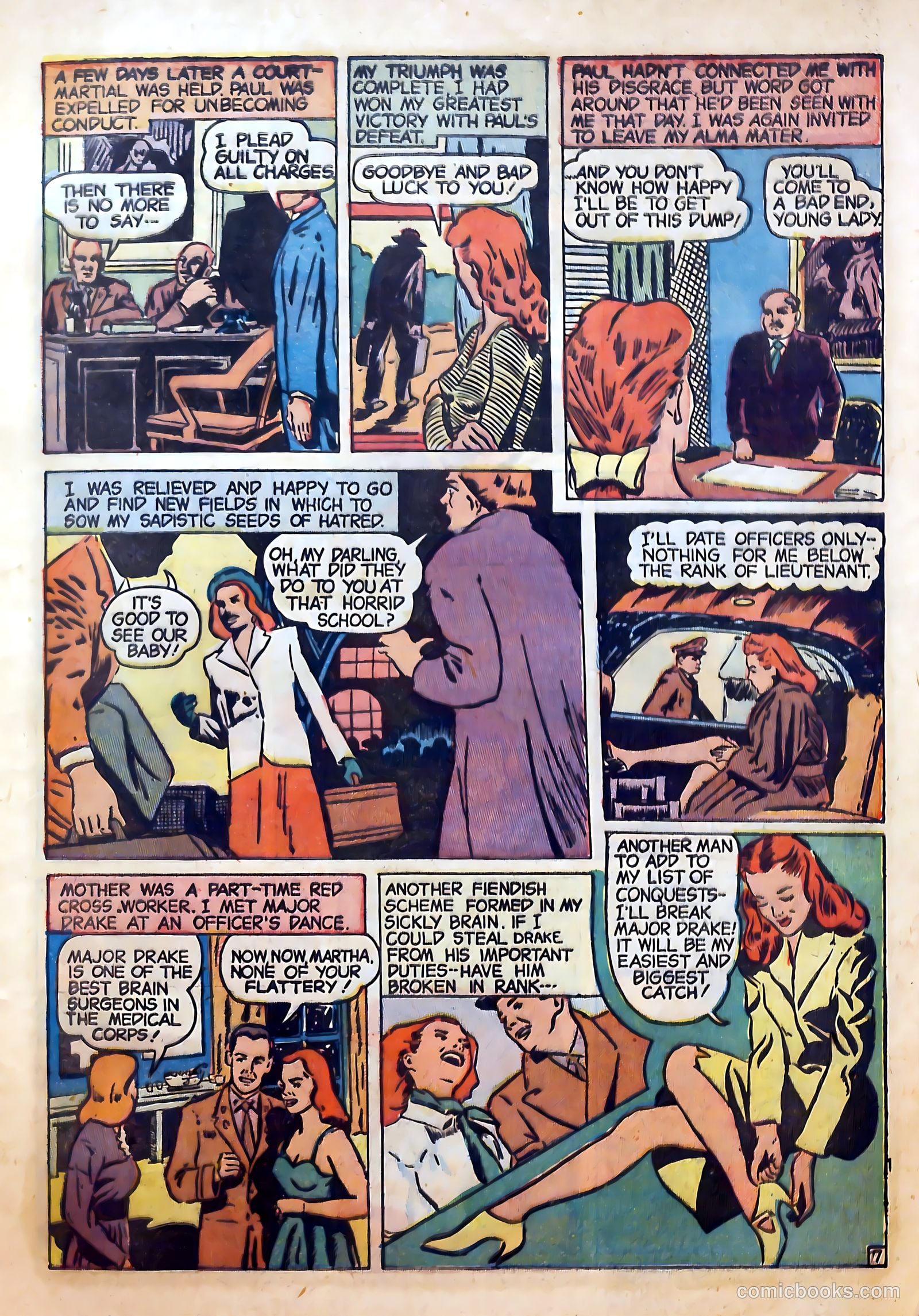 Top Love Stories #3 (1951) — page 17 of 36