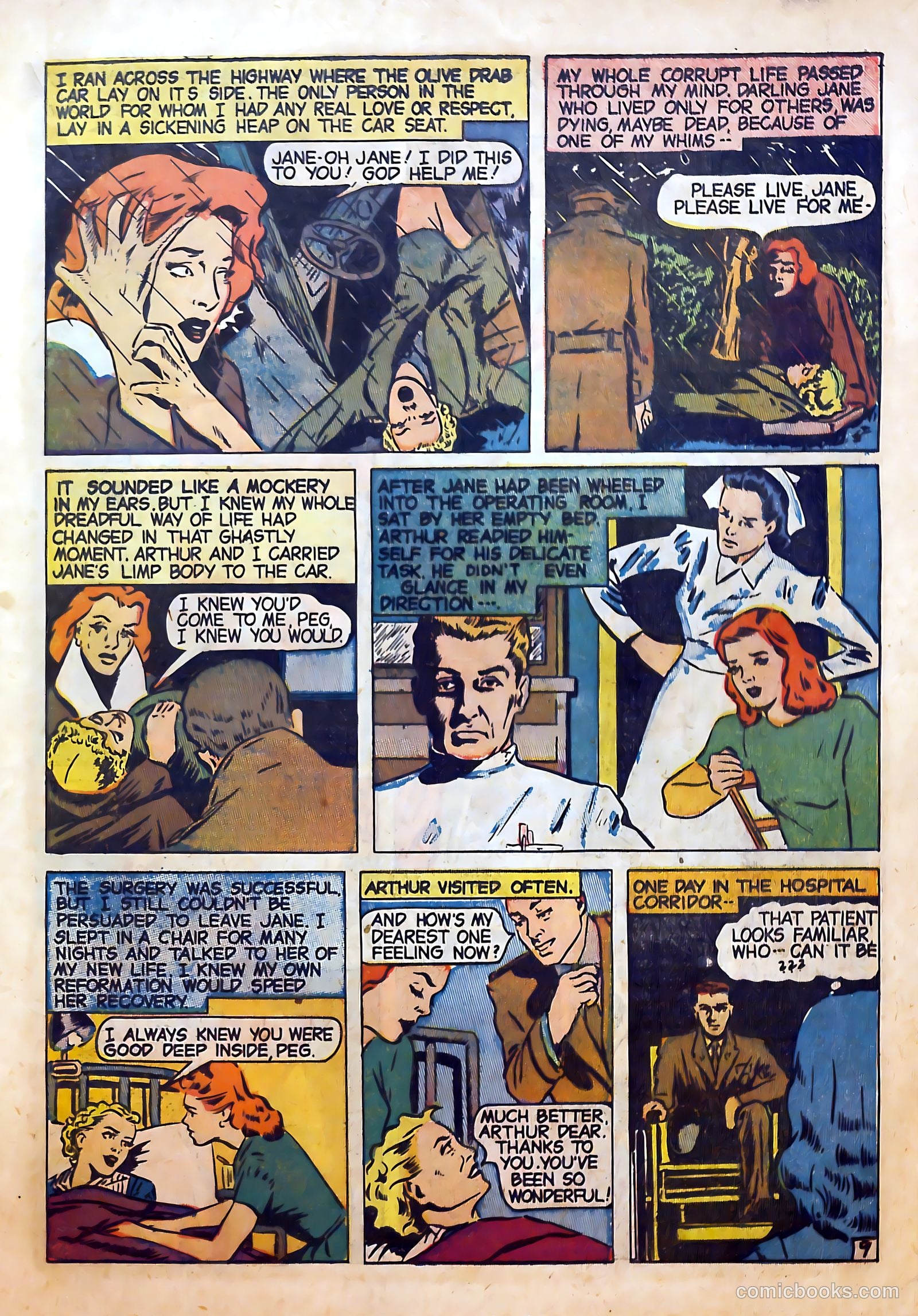 Top Love Stories #3 (1951) — page 19 of 36