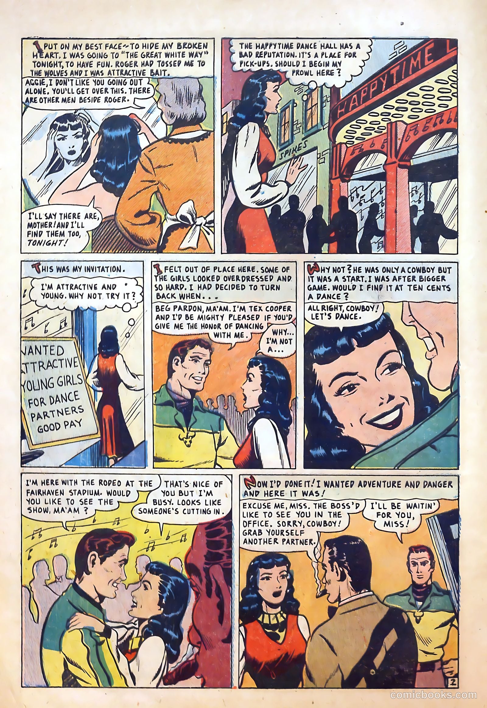 Top Love Stories #3 (1951) — page 24 of 36
