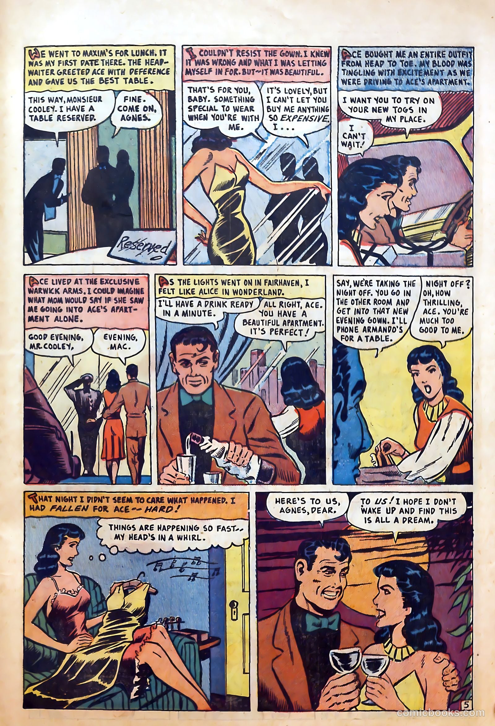 Top Love Stories #3 (1951) — page 27 of 36