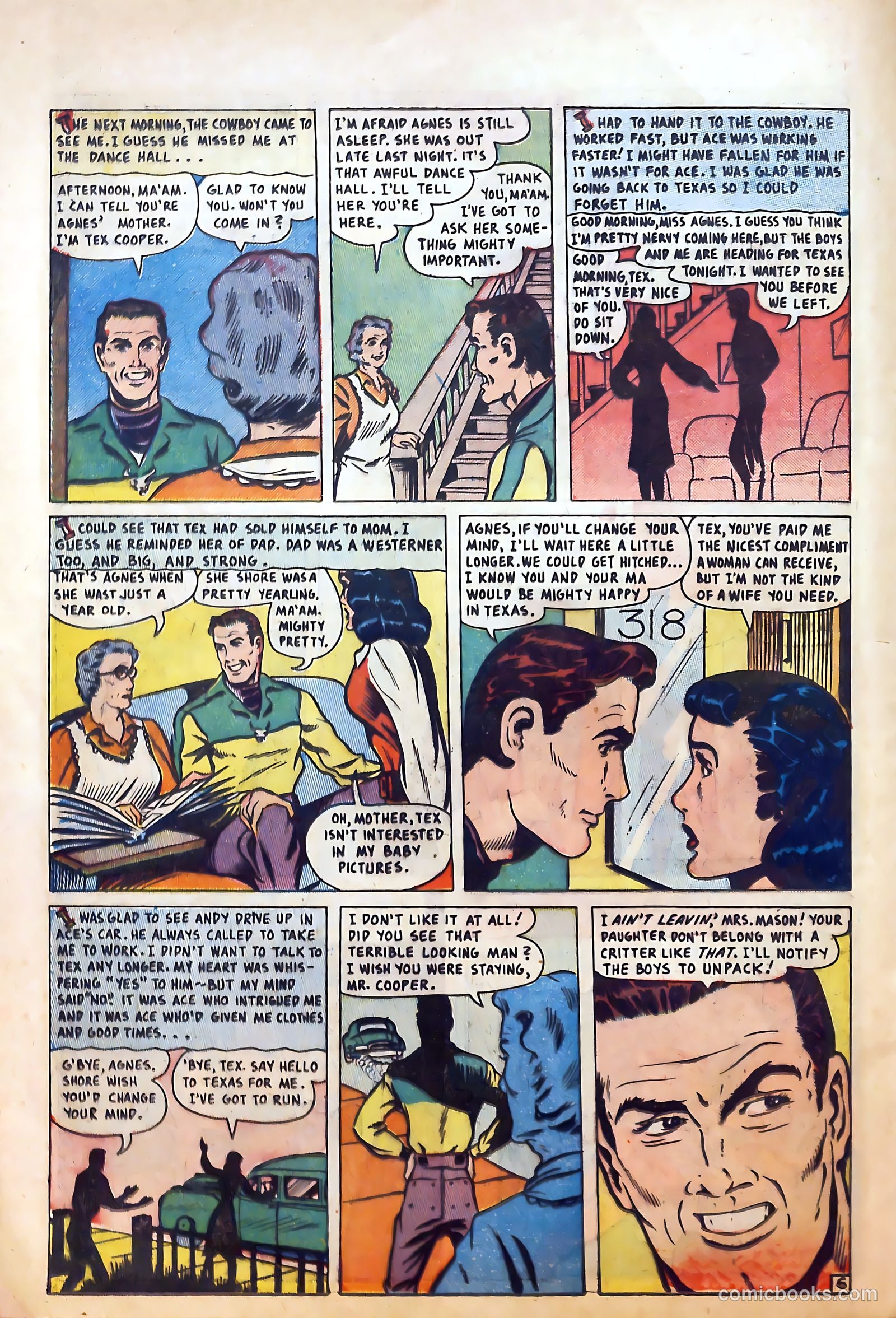 Top Love Stories #3 (1951) — page 28 of 36
