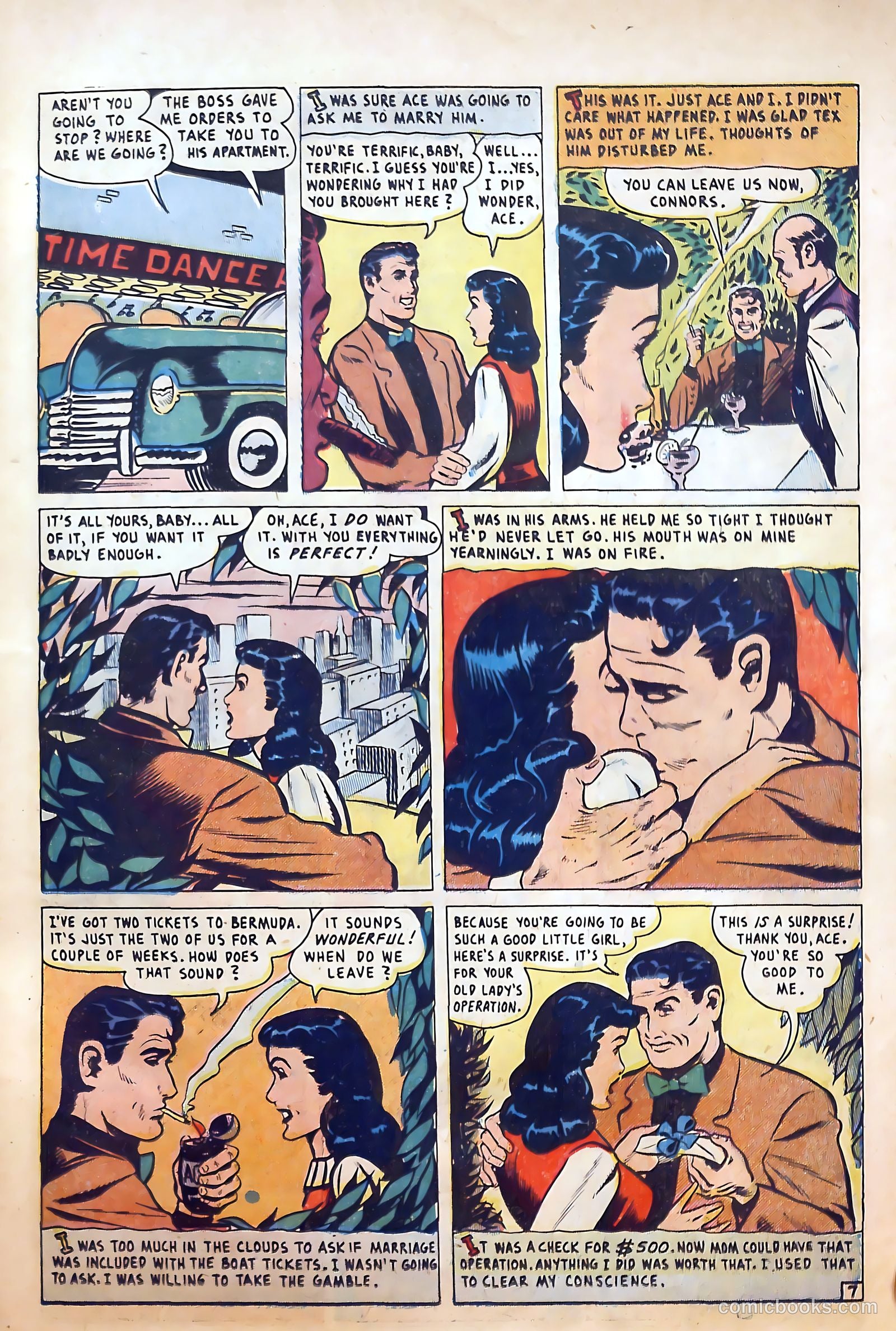 Top Love Stories #3 (1951) — page 29 of 36