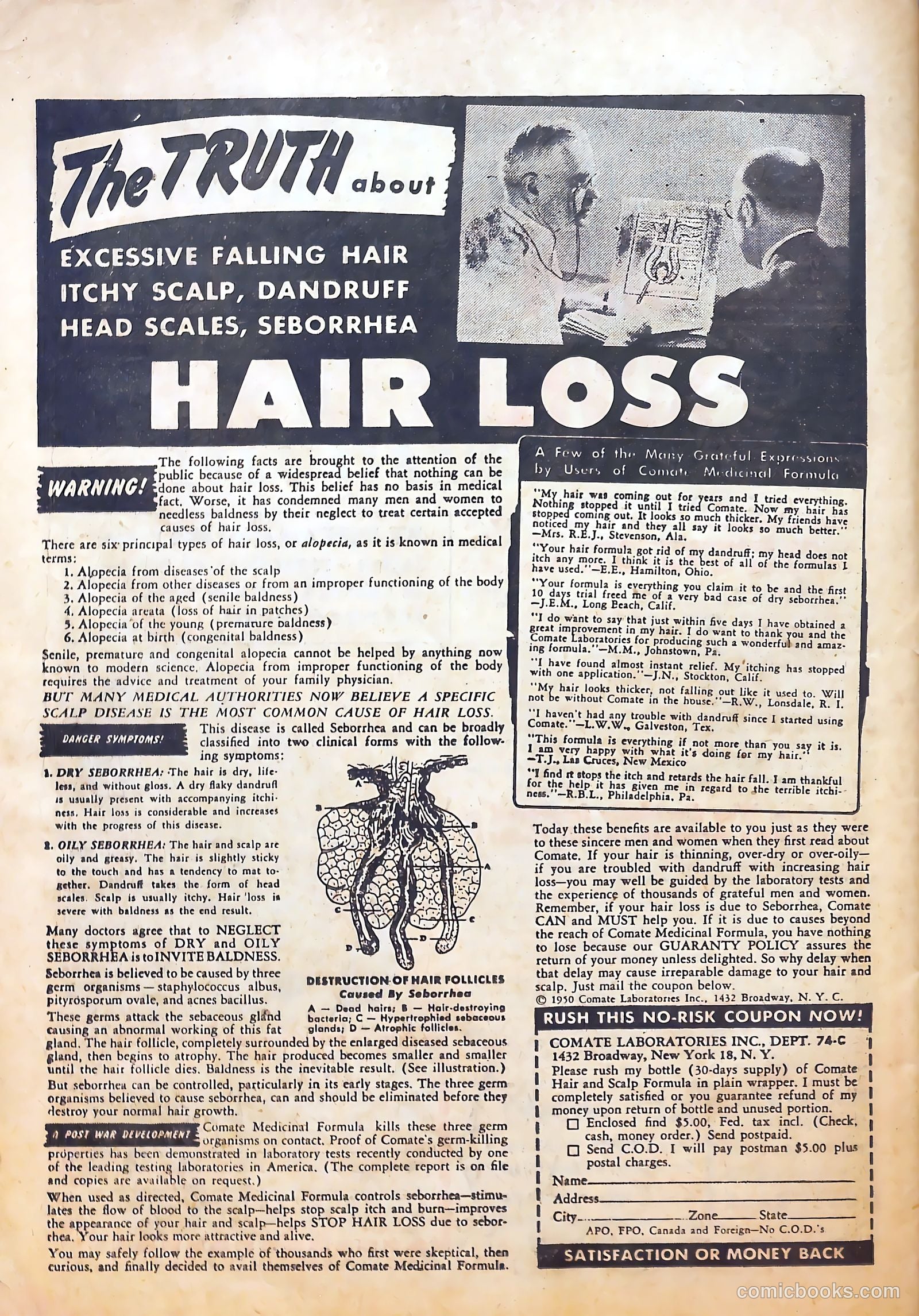 Top Love Stories #3 (1951) — page 34 of 36