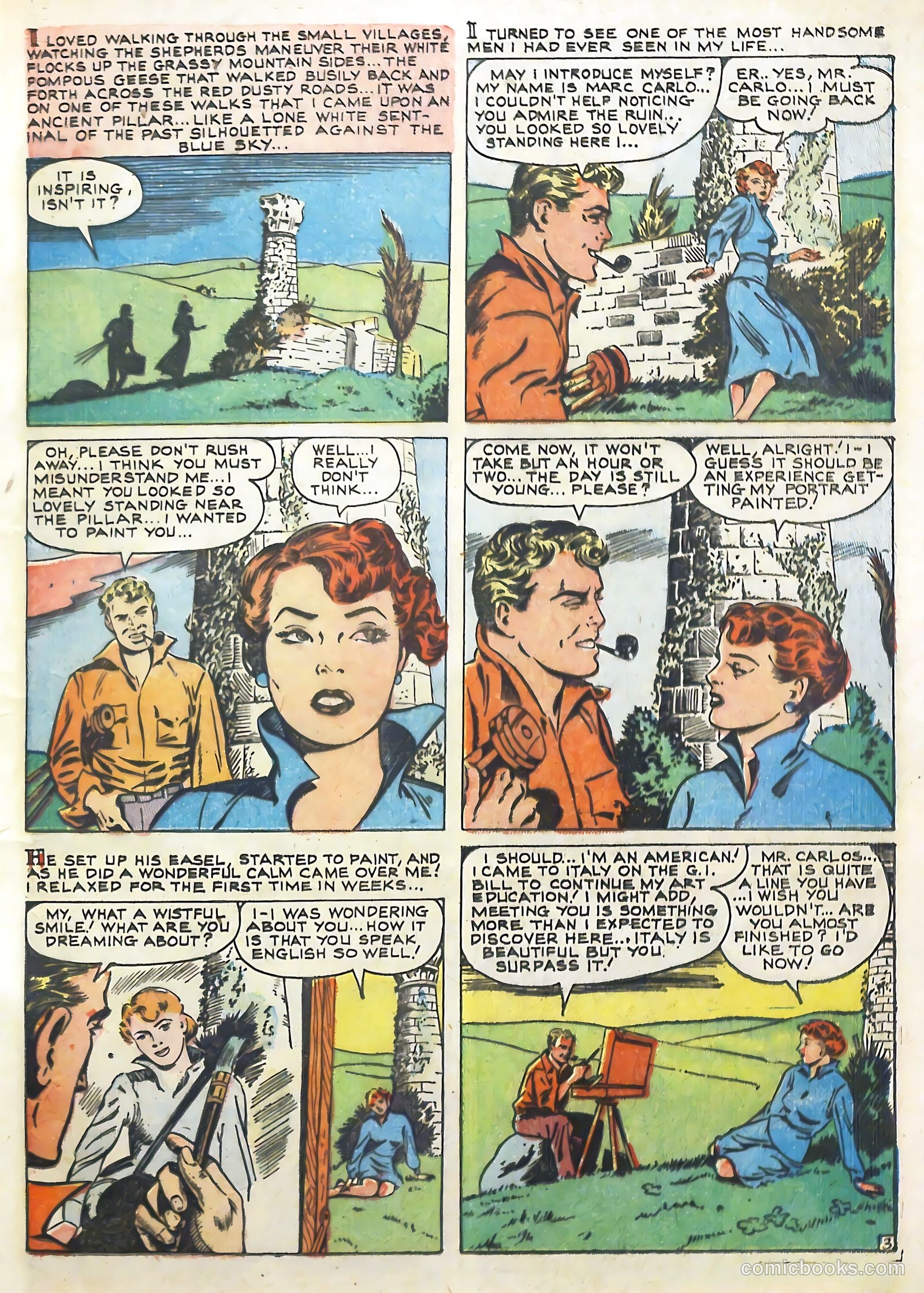 Top Love Stories #5 (1951) — page 5 of 36