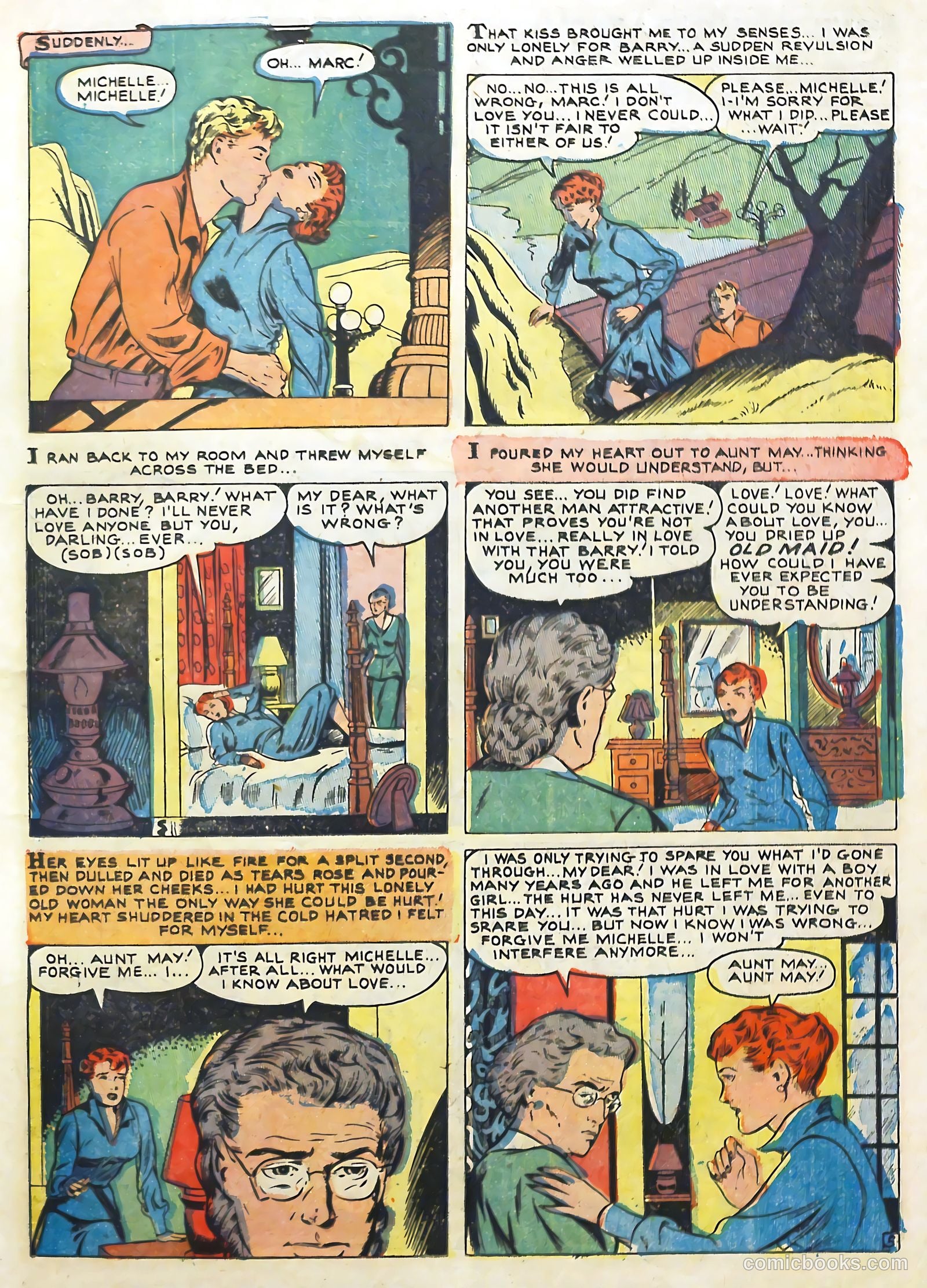 Top Love Stories #5 (1951) — page 7 of 36