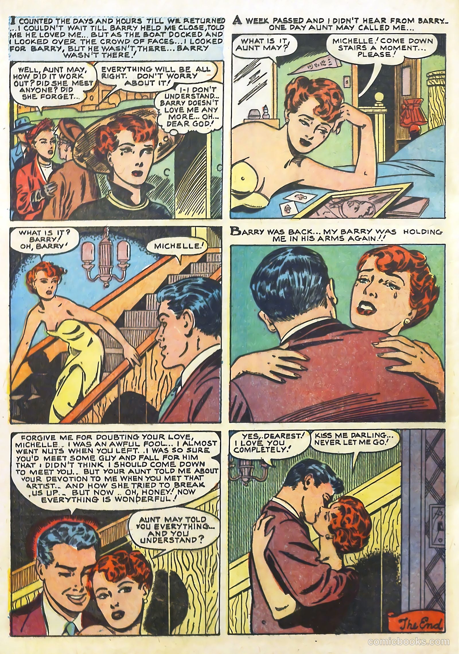 Top Love Stories #5 (1951) — page 8 of 36
