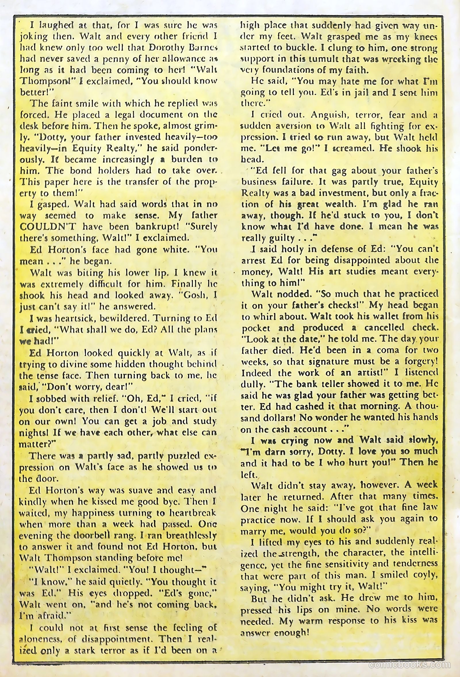 Top Love Stories #5 (1951) — page 10 of 36