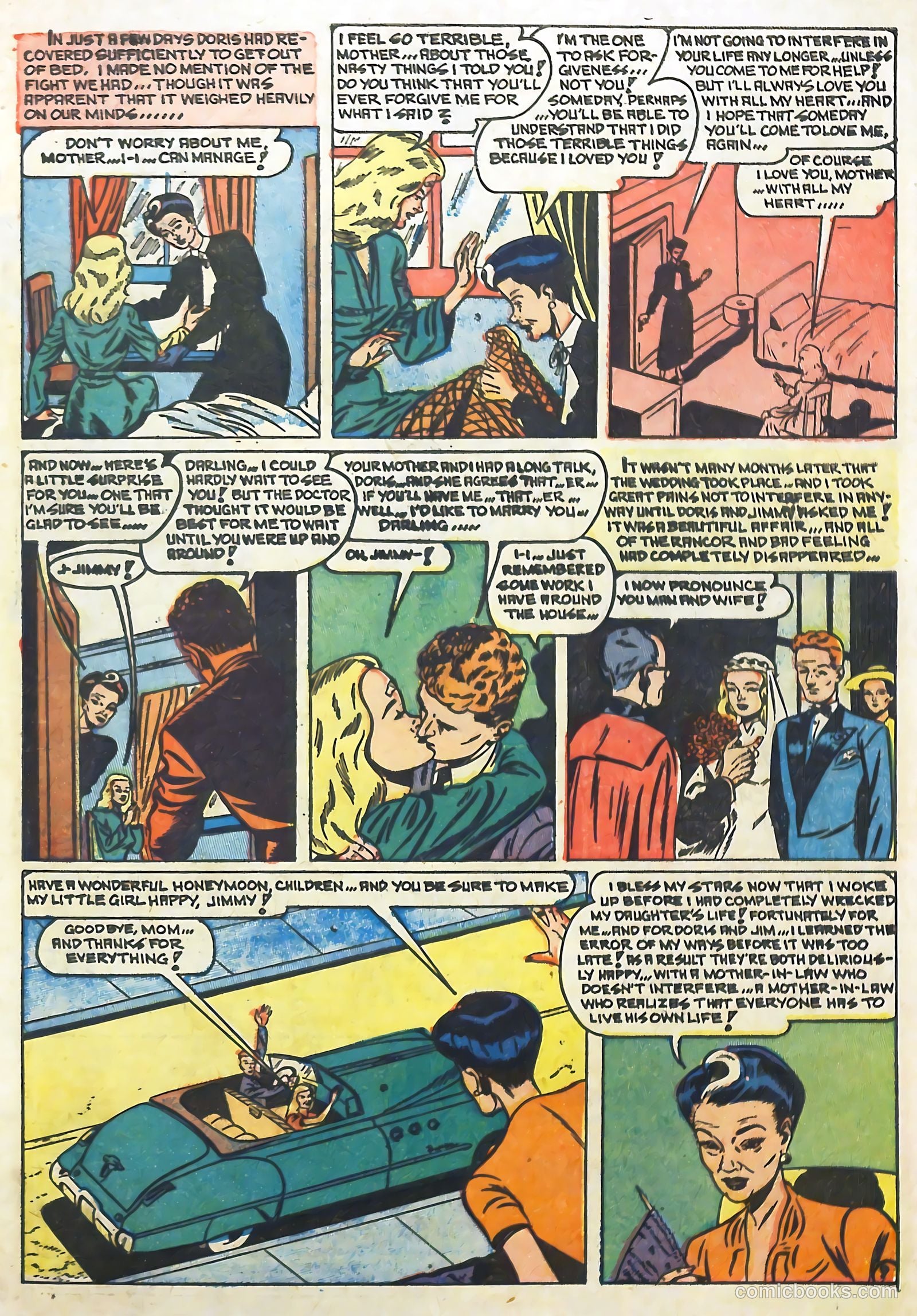 Top Love Stories #5 (1951) — page 19 of 36