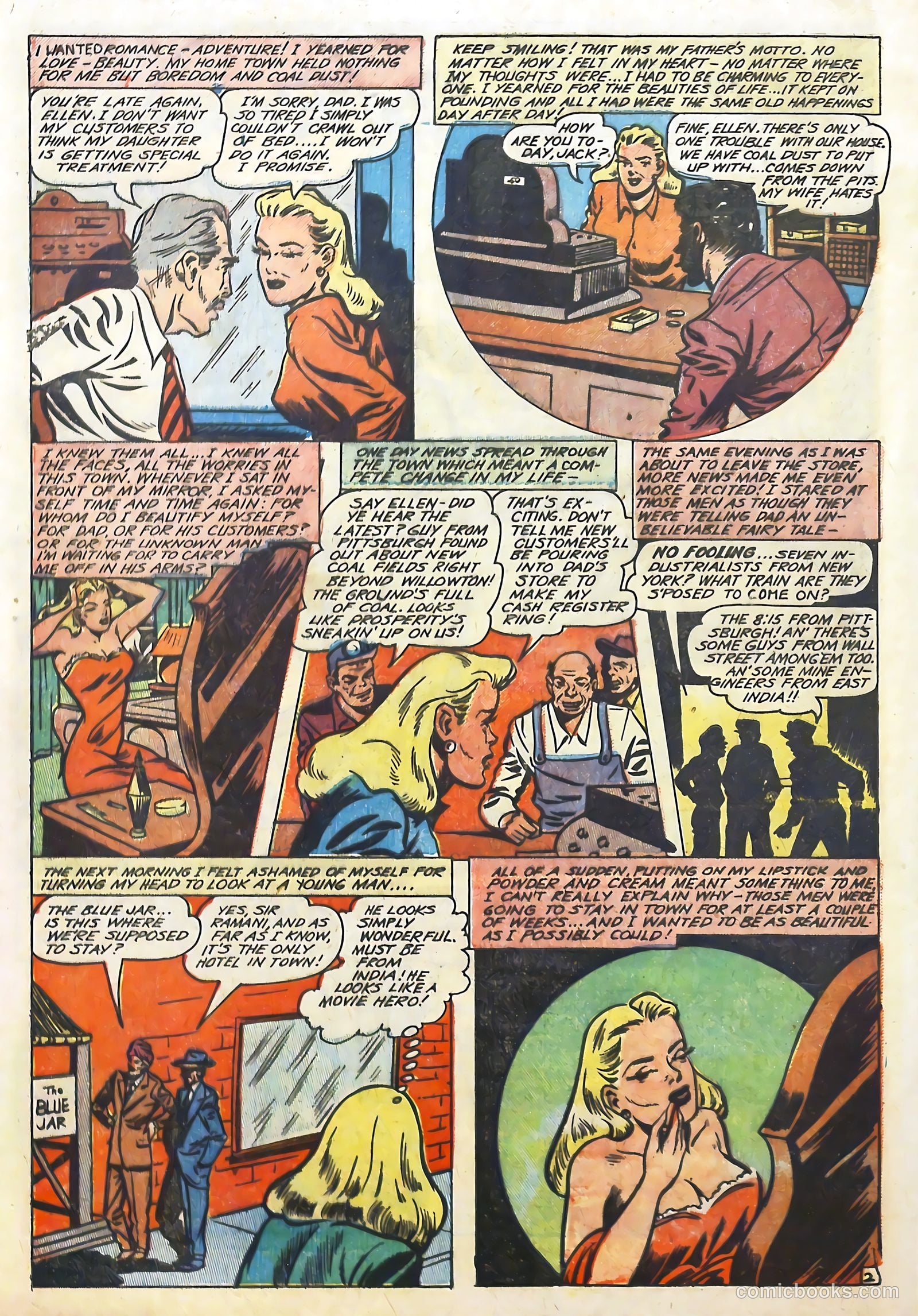 Top Love Stories #5 (1951) — page 24 of 36