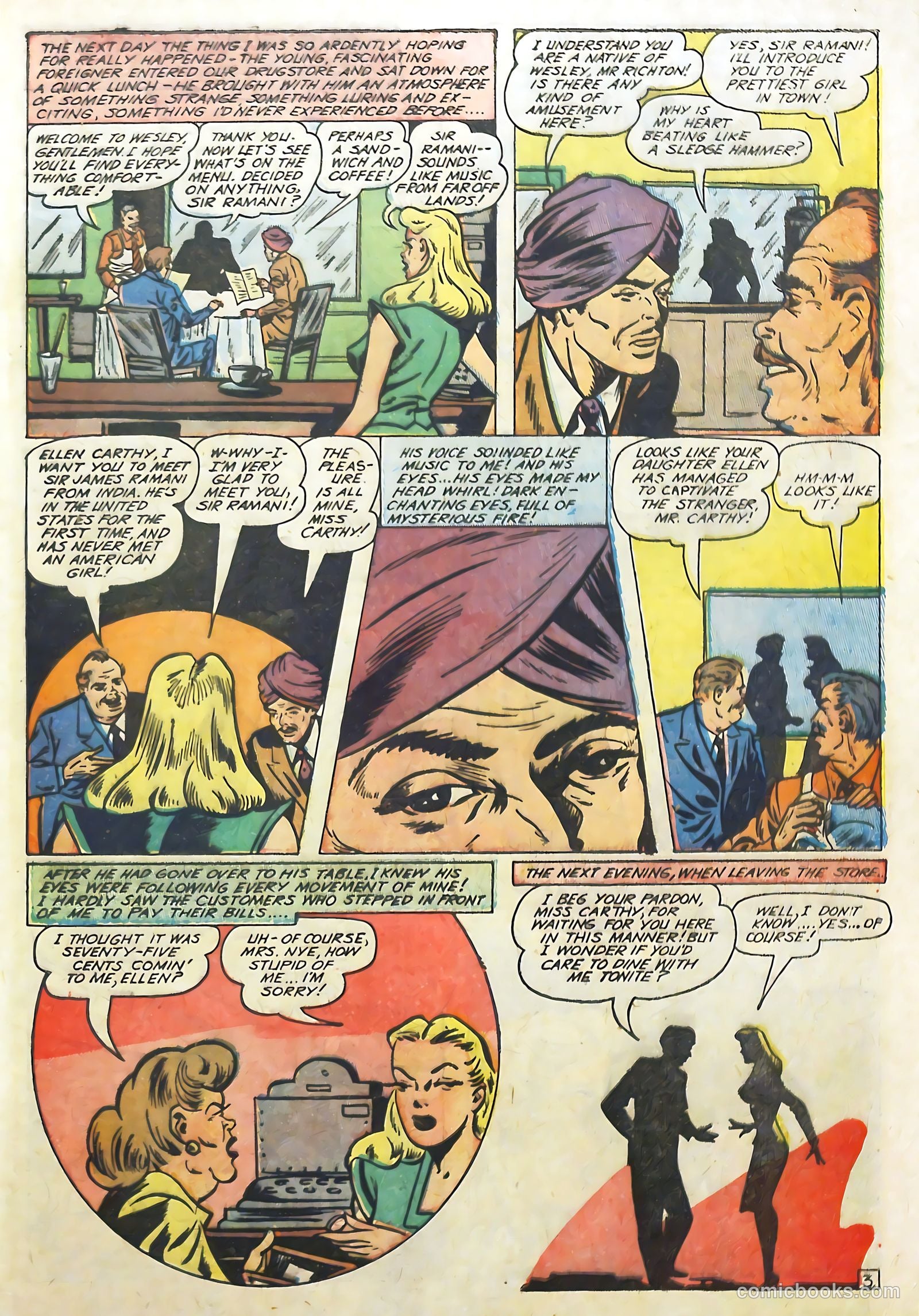 Top Love Stories #5 (1951) — page 25 of 36